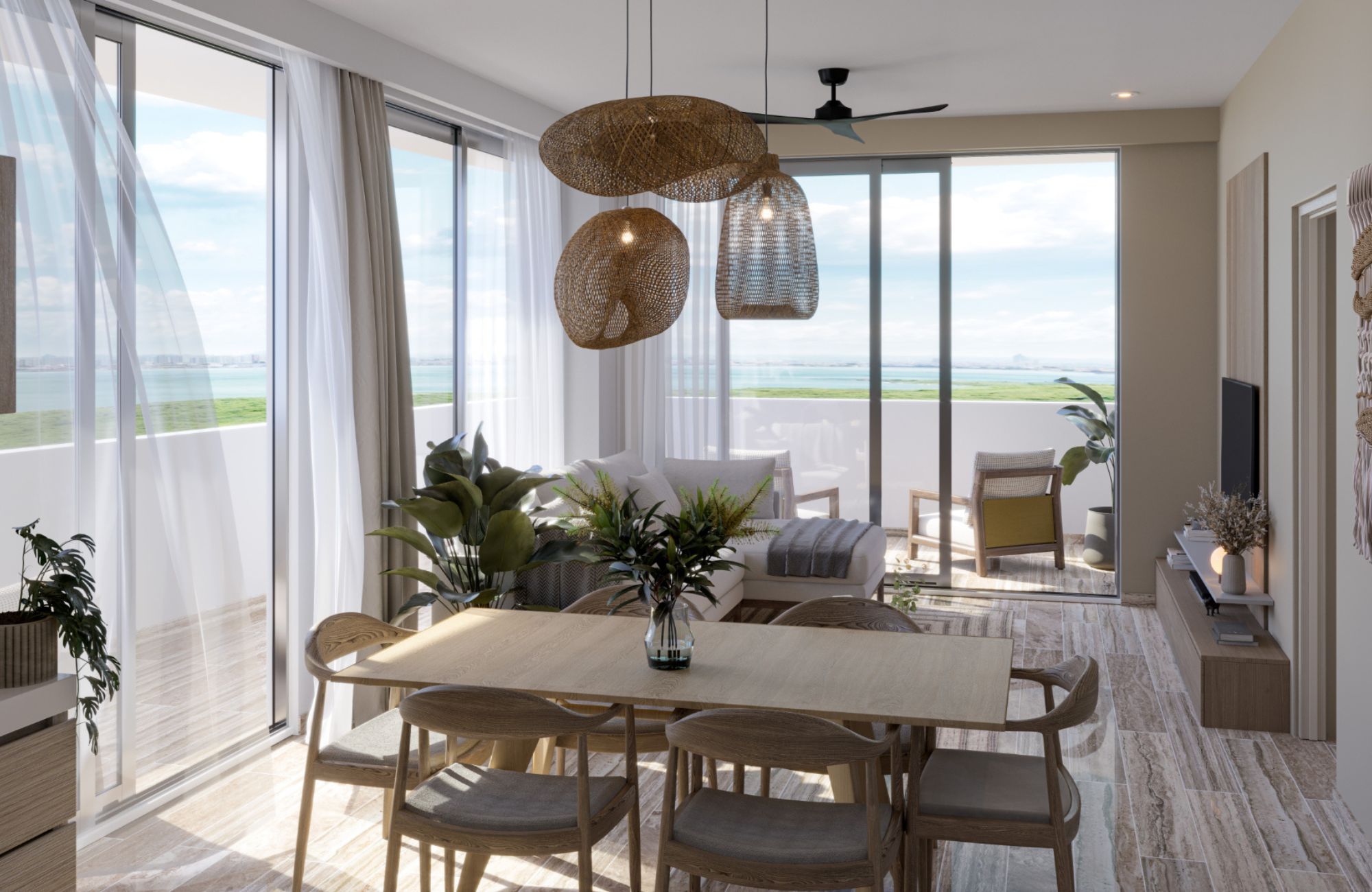 Departamento con alberca, Jacuzzi, en venta, Boulevard Colosio, Canc&uacute;n