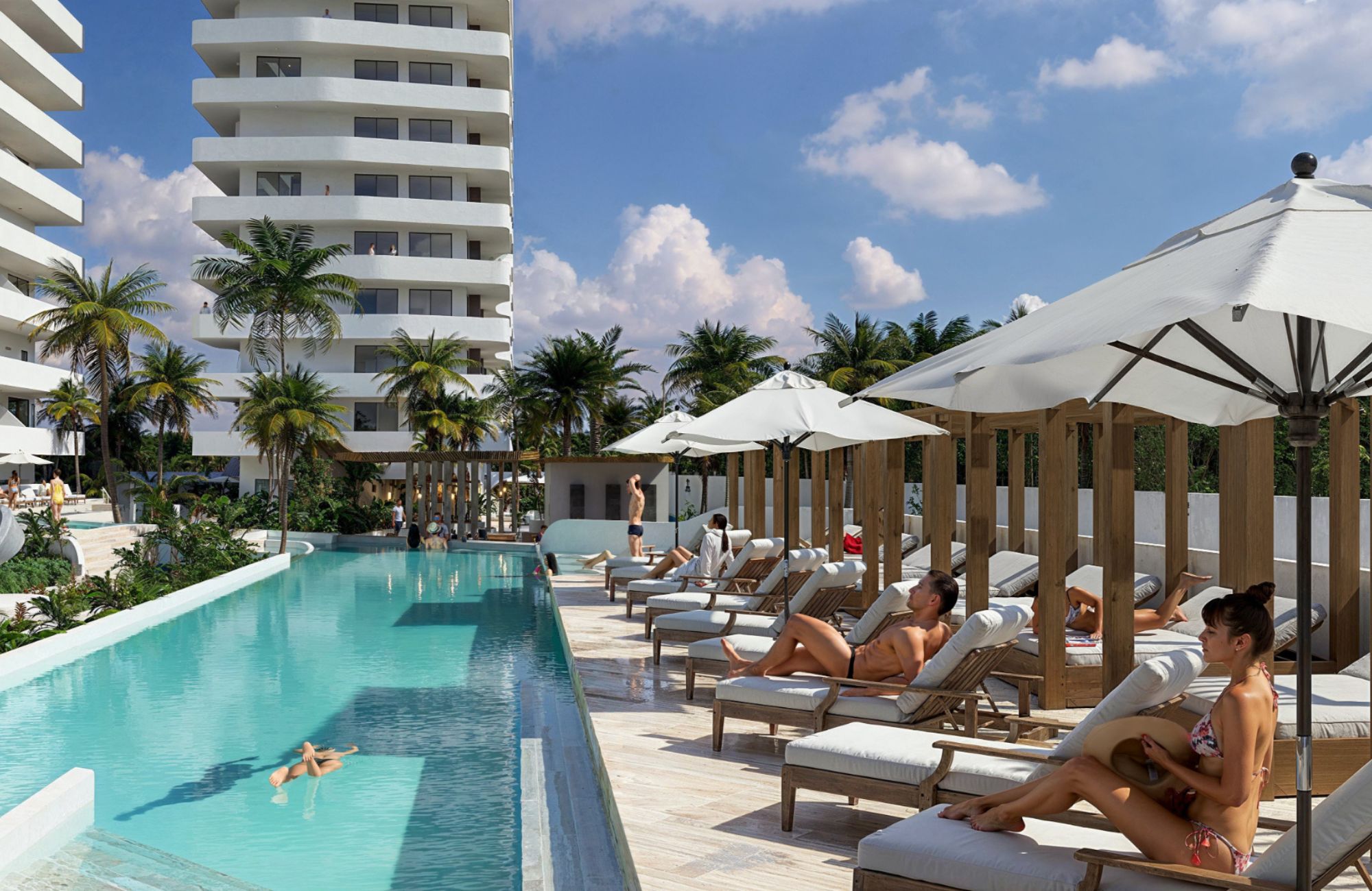 Penthouse with Rooftop Garden and Lagoon View, for Sale, Bonampak Canc&uacute;n