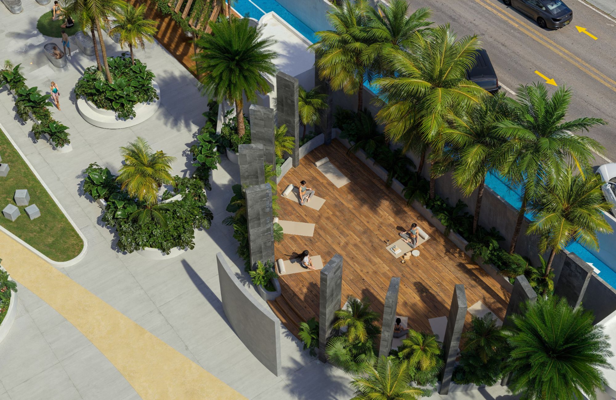 Penthouse with Rooftop Garden and Lagoon View, for Sale, Bonampak Canc&uacute;n