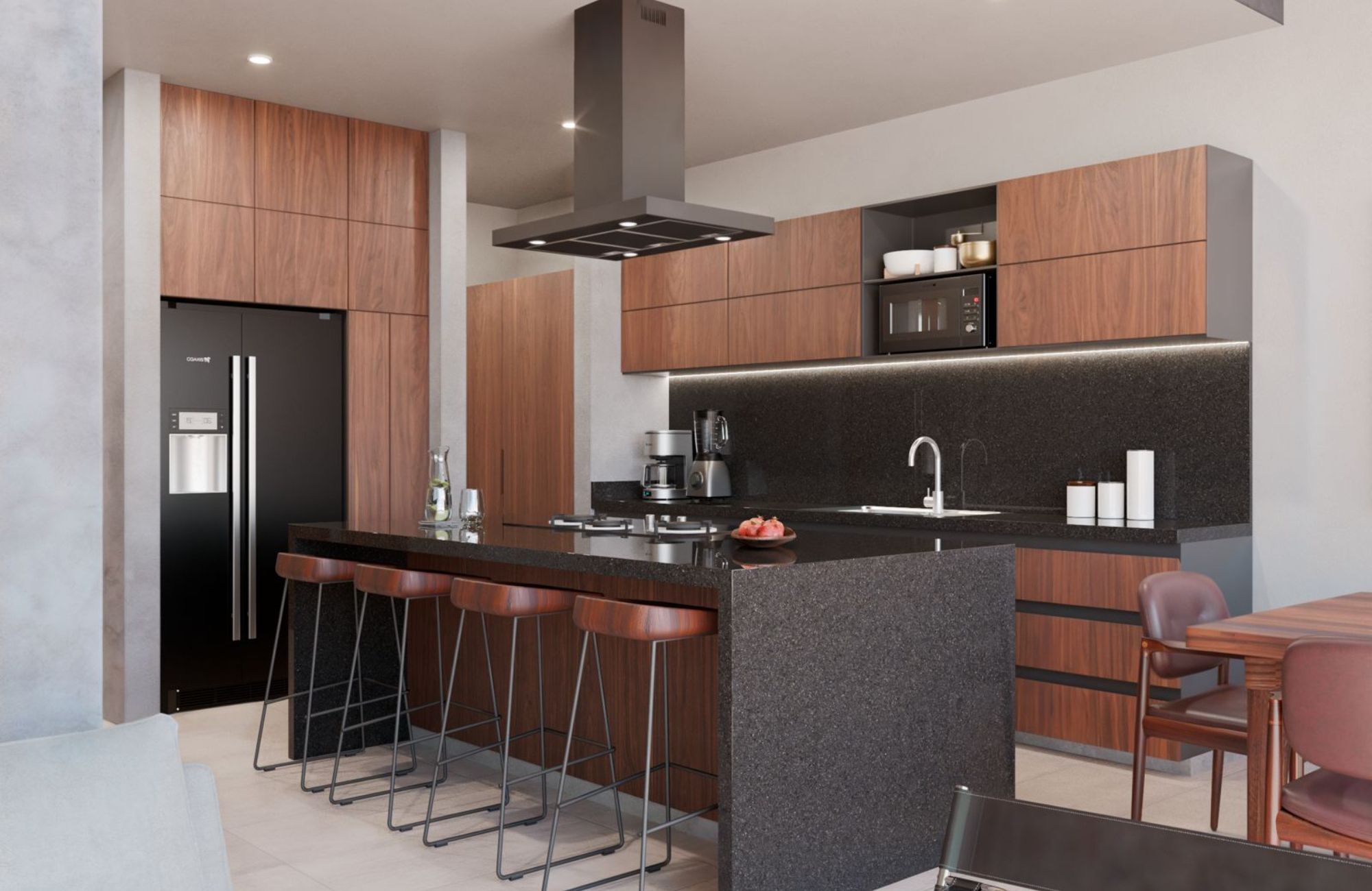 House with rooftop and private pool for sale in El Cielo, Playa del Carmen