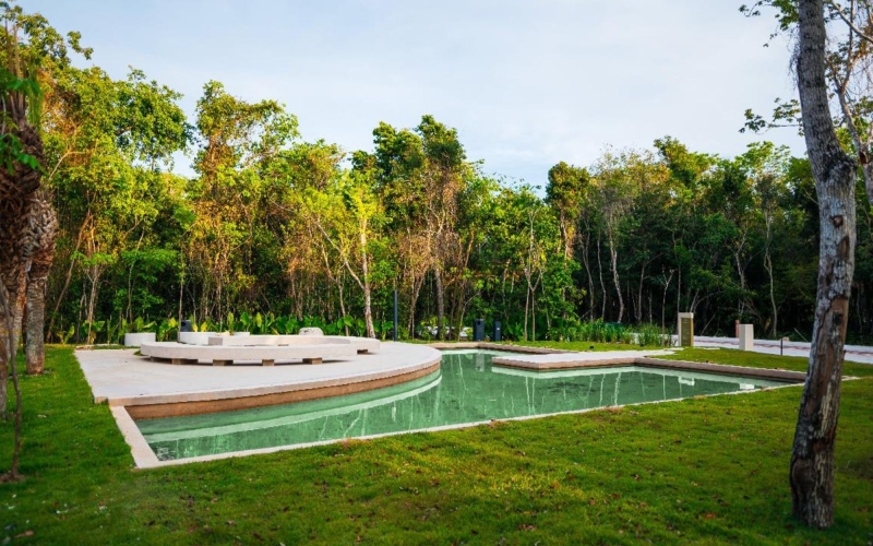 Lote en comunidad residencial en venta, unifamiliar, Mayakoba, Playa del Carmen