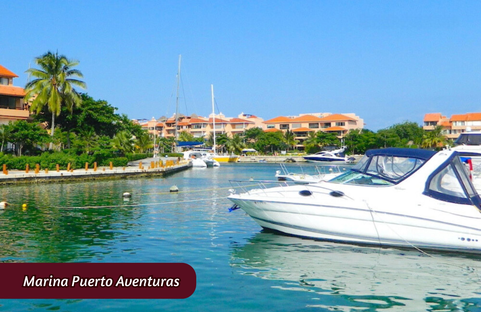 Apartment with pool and dock in Tower B for sale, Marina, Puerto Aventuras