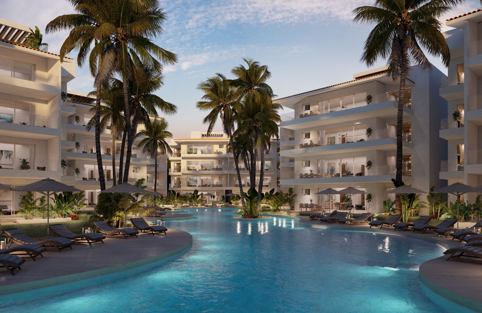 Penthouse with Rooftop and Ocean View for Sale, Marina, Puerto Aventuras