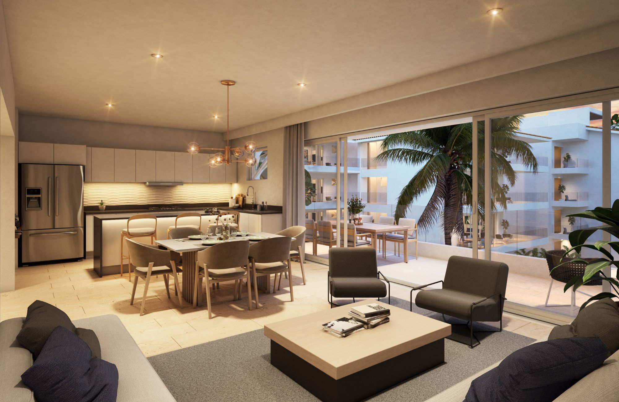 Penthouse with Rooftop and Ocean View for Sale, Marina, Puerto Aventuras