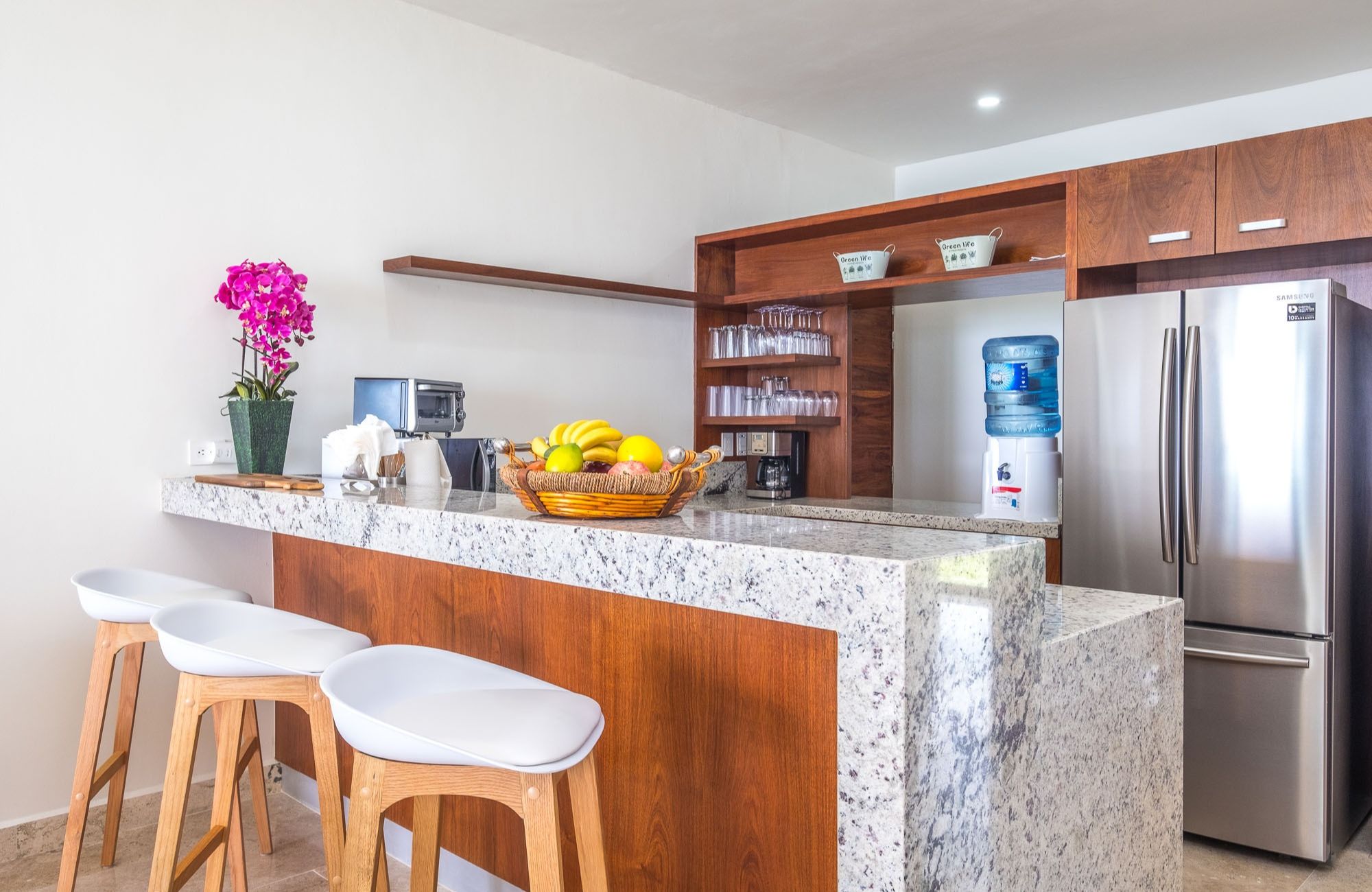 Modern condo with amenities, Tesla charger and dron for passengers