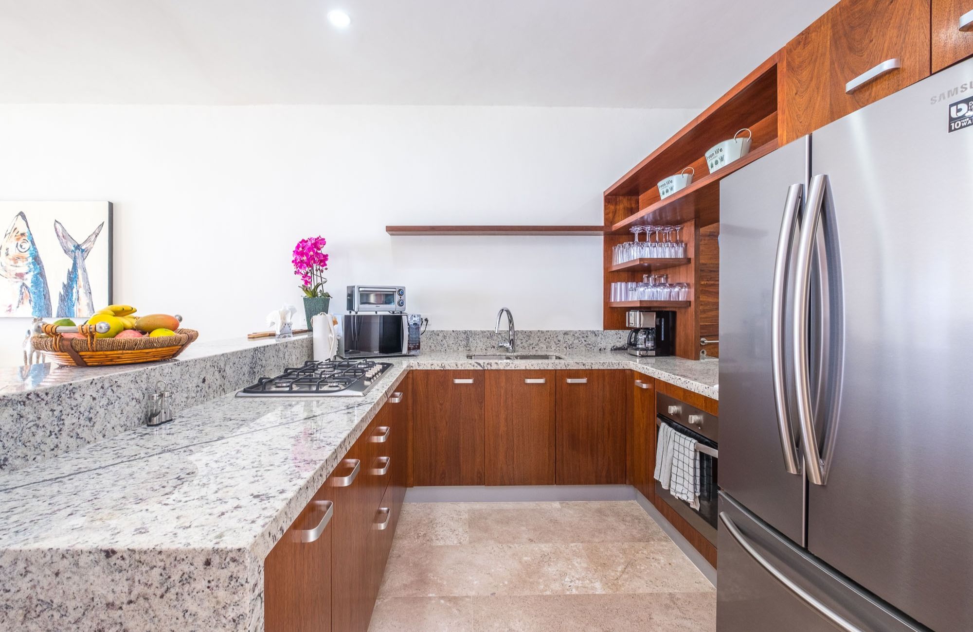 Modern condo with amenities, Tesla charger and dron for passengers