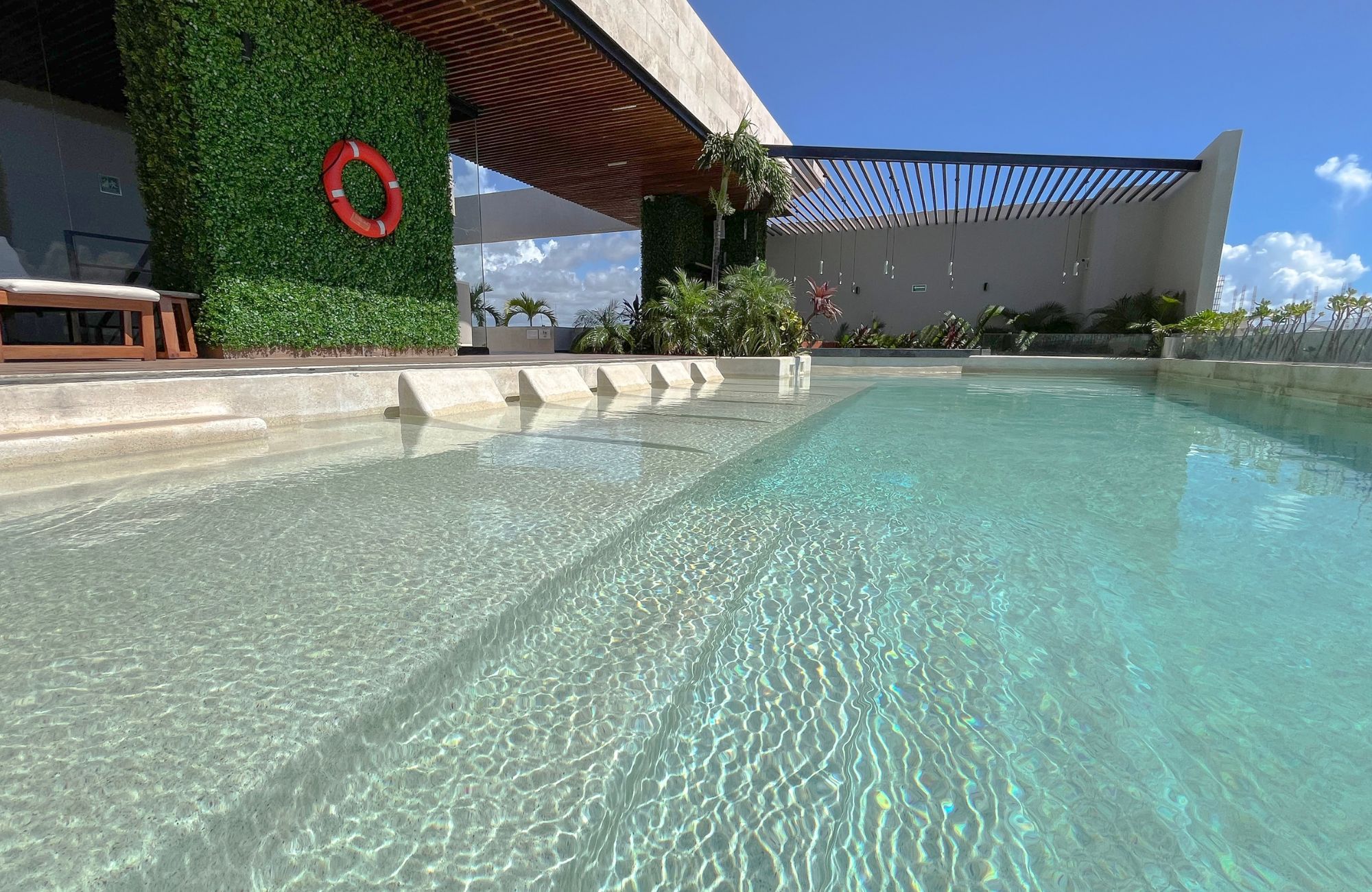 Departamento con rooftop com&uacute;n con vista al mar, Colosio, Playa del Carmen