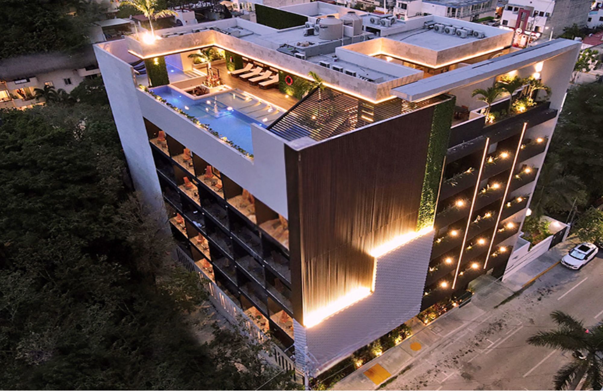 Departamento con rooftop com&uacute;n con vista al mar, Colosio, Playa del Carmen