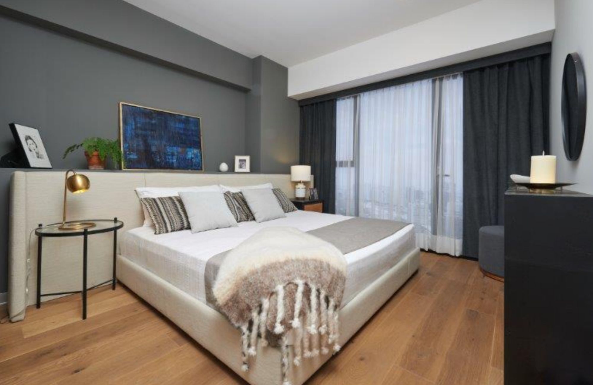 Apartment with balcony, common roof garden and laundry area, Miguel Hidalgo, Mexico City.