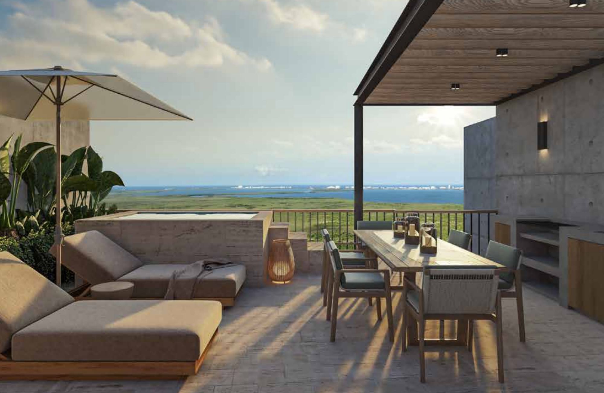 Condo with more than 25 amenities for sale, Huayac&aacute;n, Canc&uacute;n