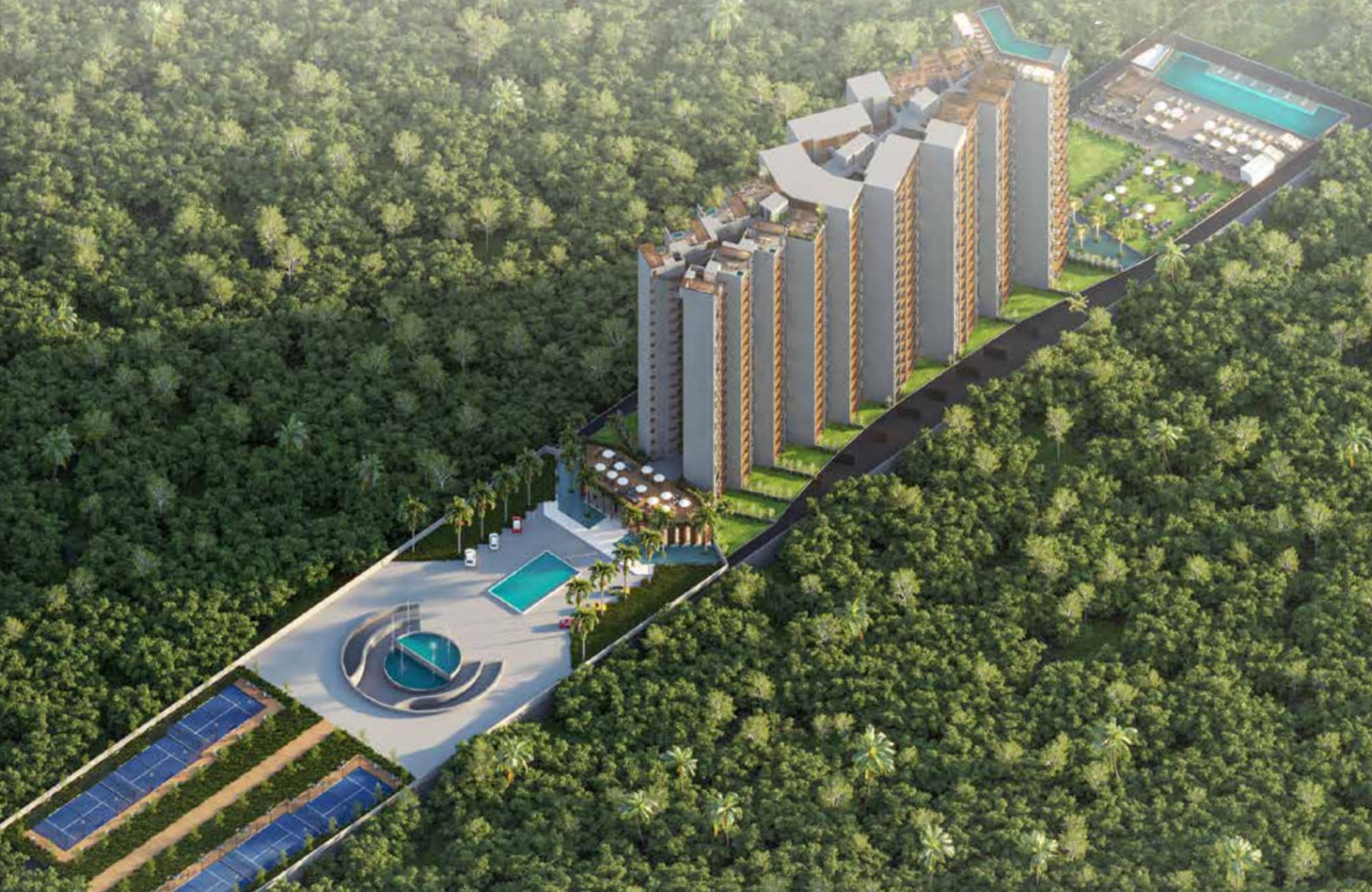 Condo with more than 25 amenities for sale, Huayac&aacute;n, Canc&uacute;n