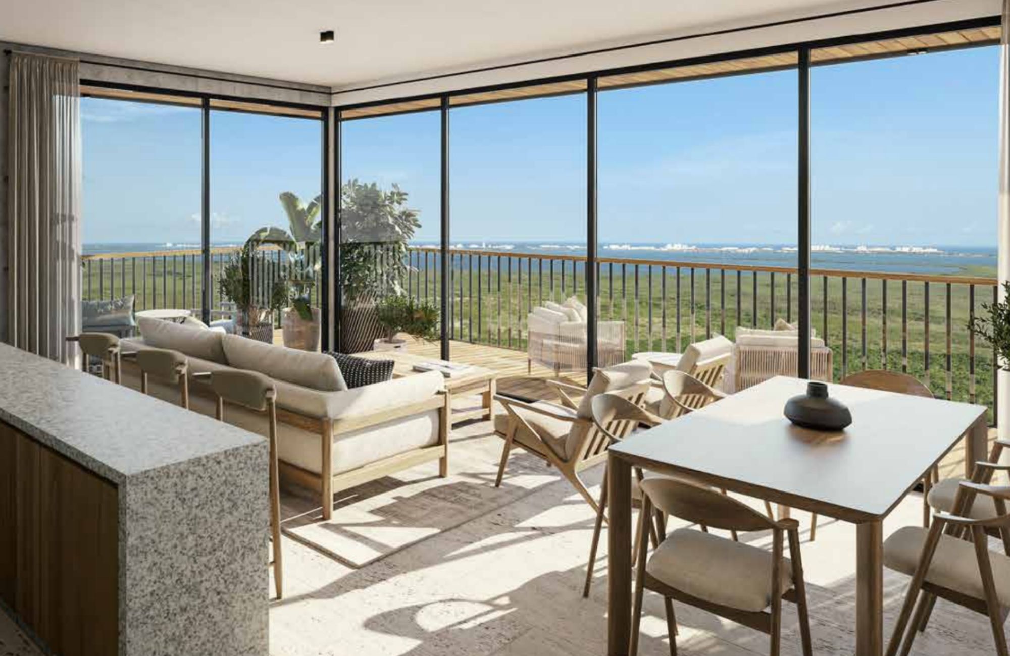 Condo with more than 25 amenities for sale, Huayac&aacute;n, Canc&uacute;n