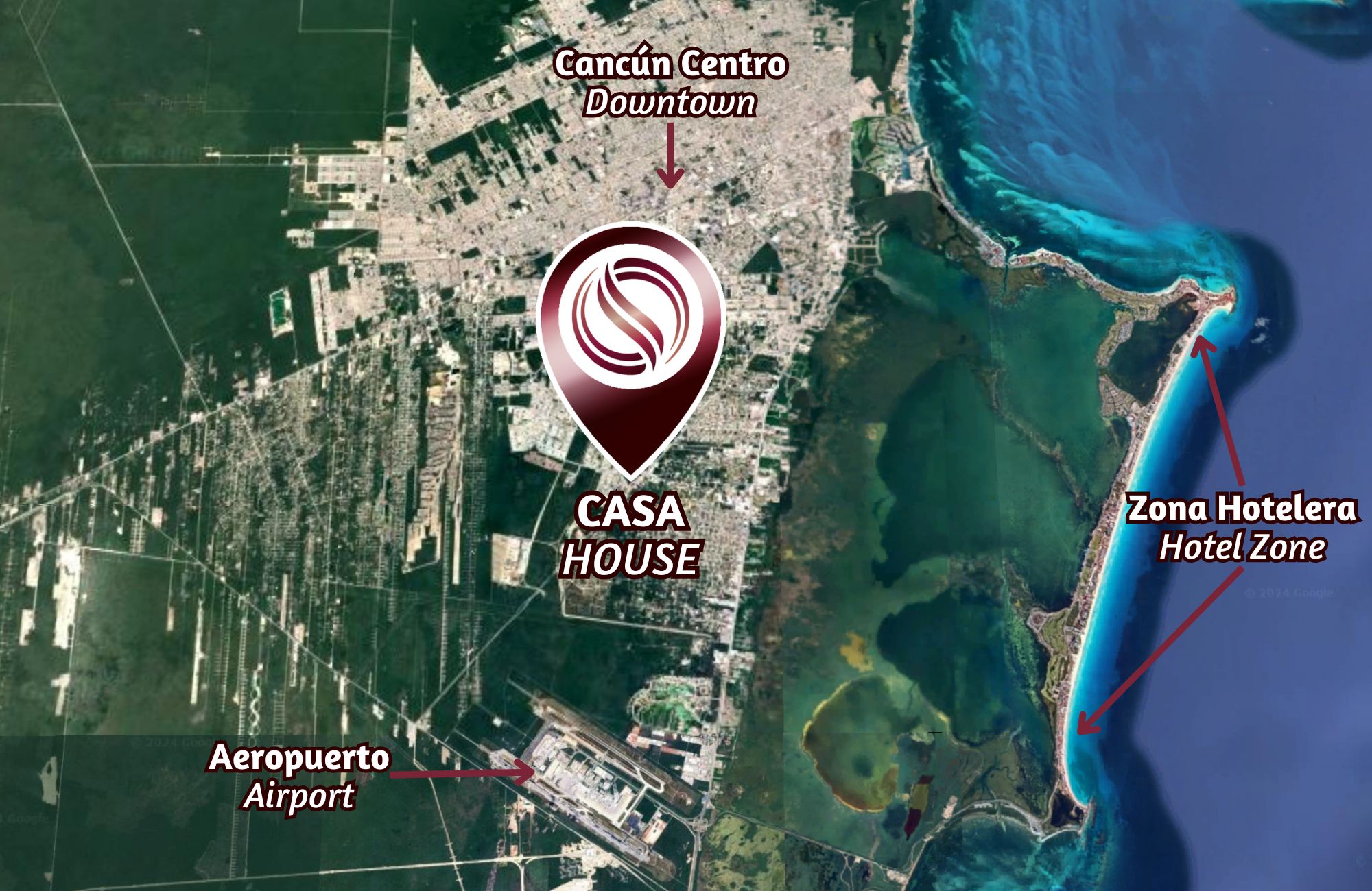 Casa con alberca, comunidad privada, en venta, R&iacute;o Residencial, Canc&uacute;n