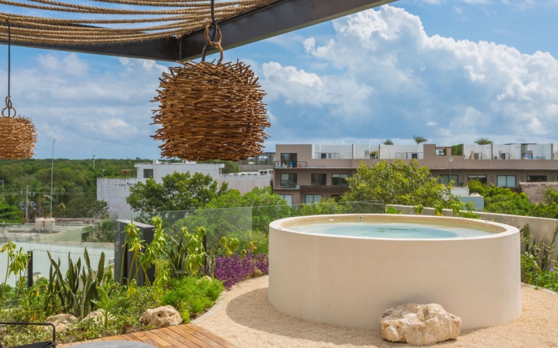 Condo for Sale with Private Pool, Lock-Off System, Downtown Tulum