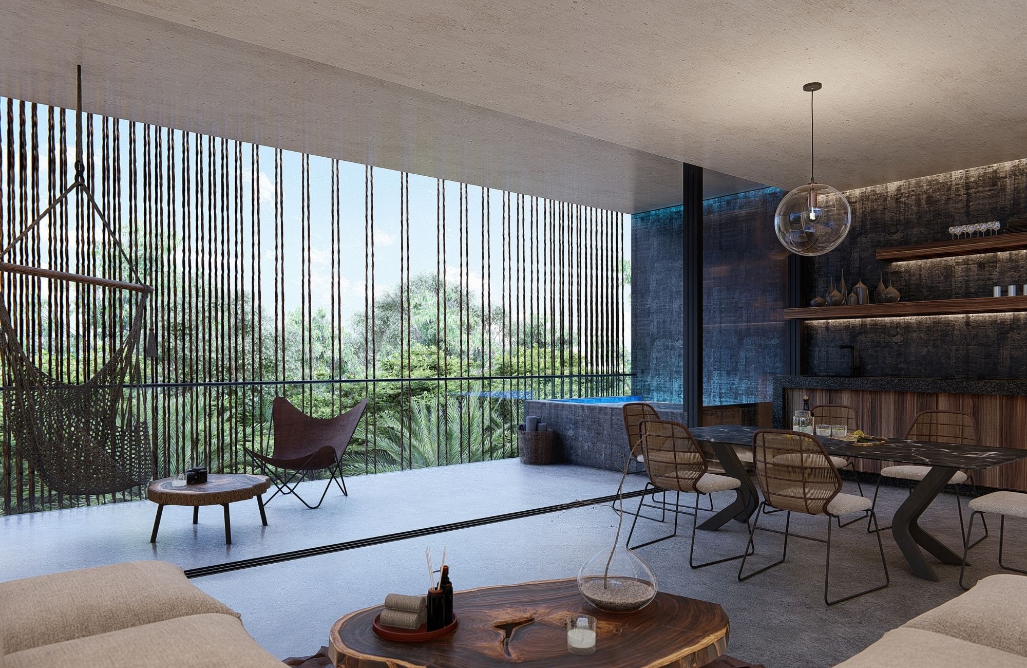 Condo with private pool, instagram butler, ethnic mall, +amenities, in Aldea Zama for sale