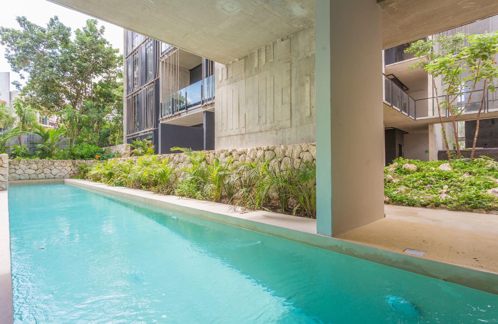 Condominium with beach club, dock, spa, natural pools, for sale, Tankah, Tulum