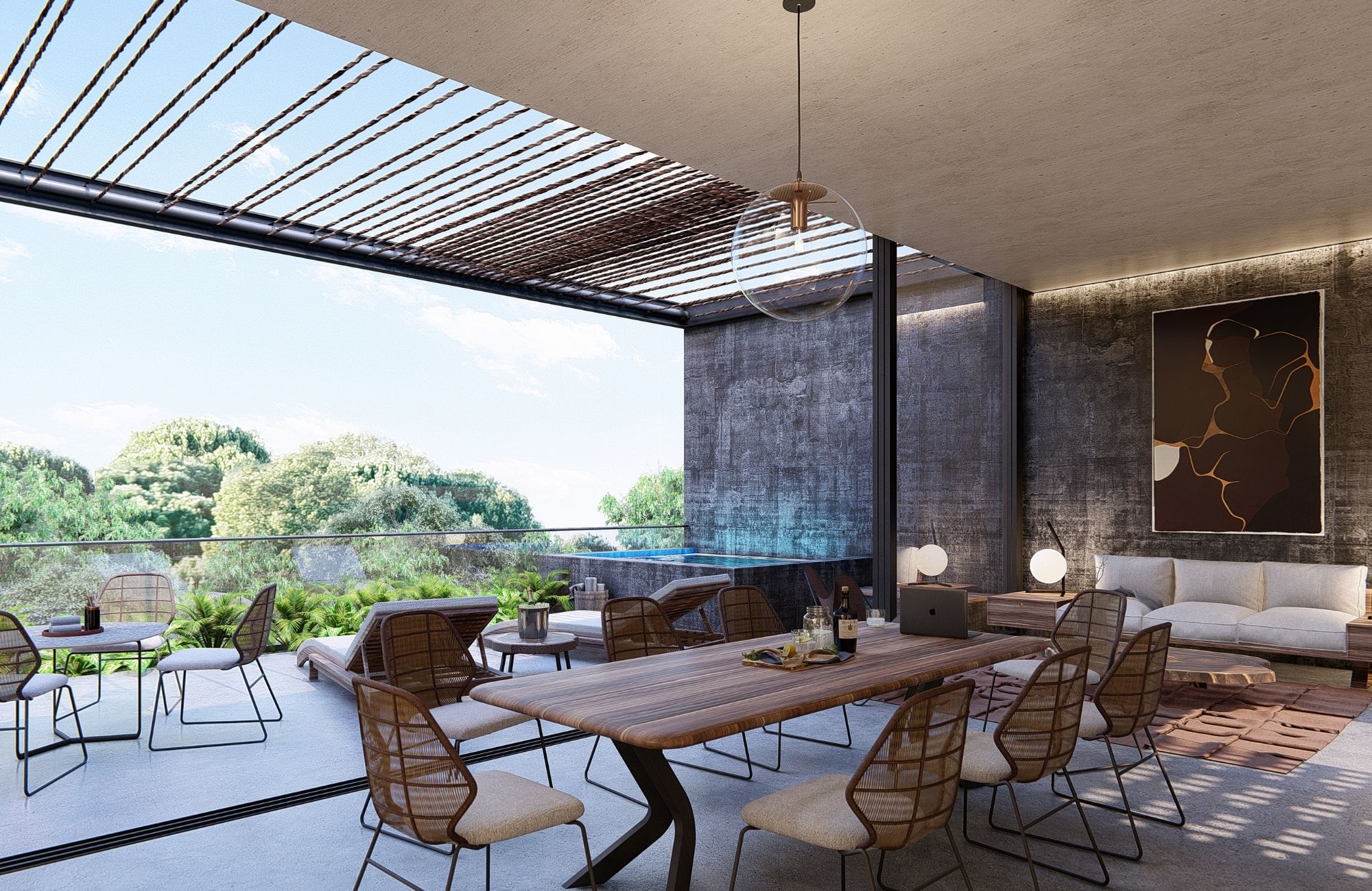 Departamento en la zona mas exclusiva y natural de Tulum