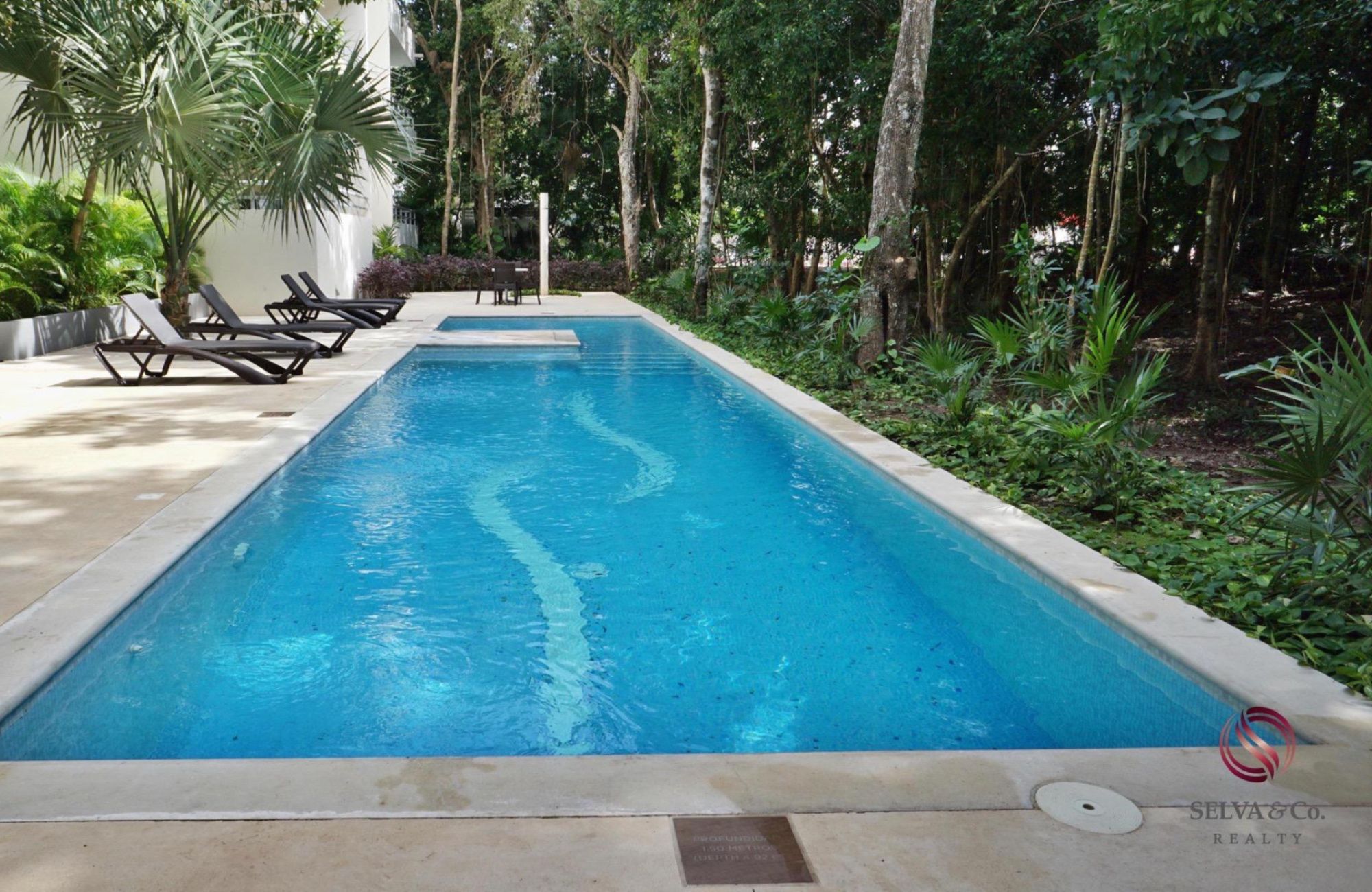 Luxury studio surrounded by green areas for sale in Tulum