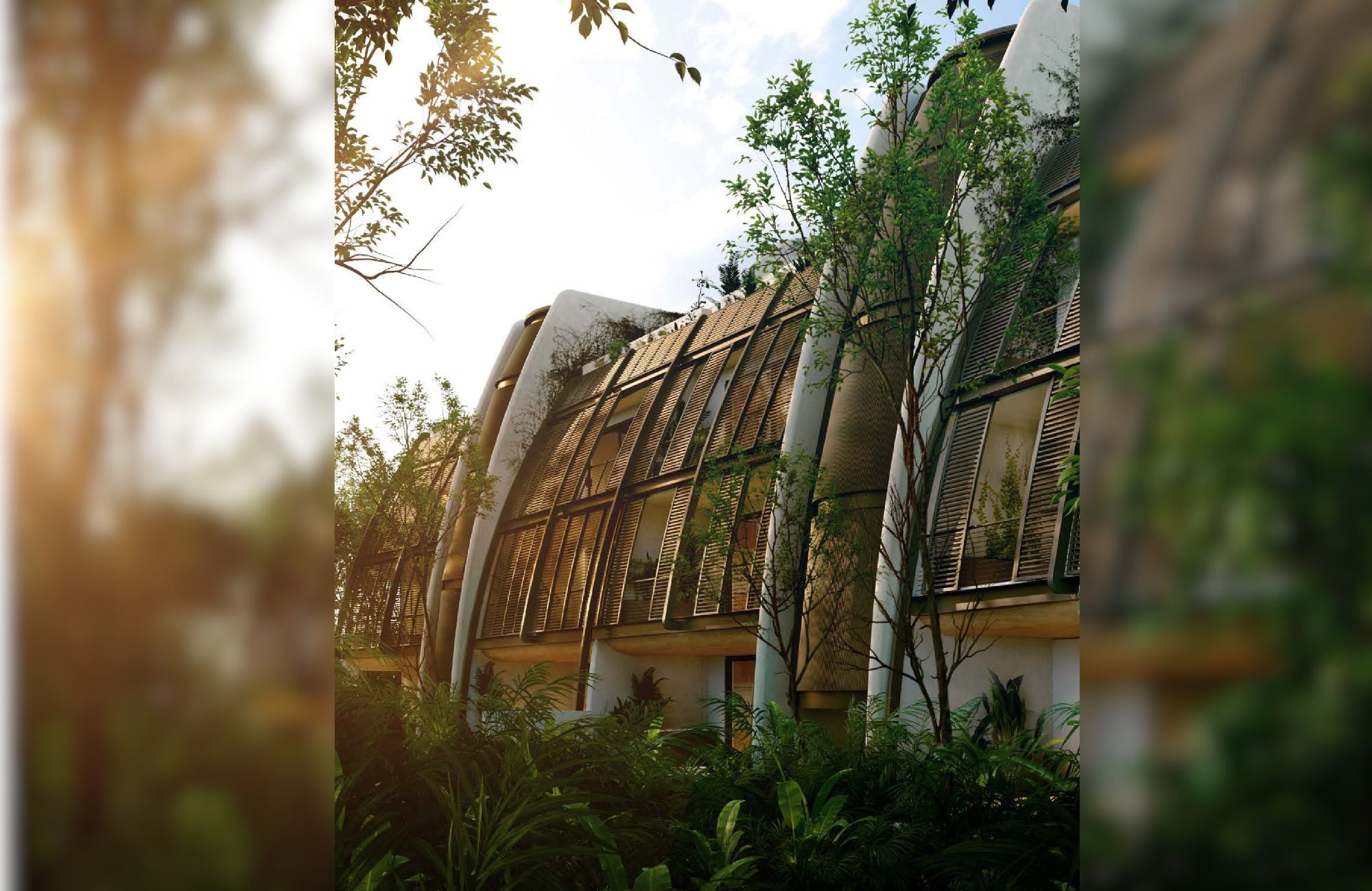 Apartment near the sea, lock off system, sky pool, coworking, pre-construction, for sale Tankah, Tulum.