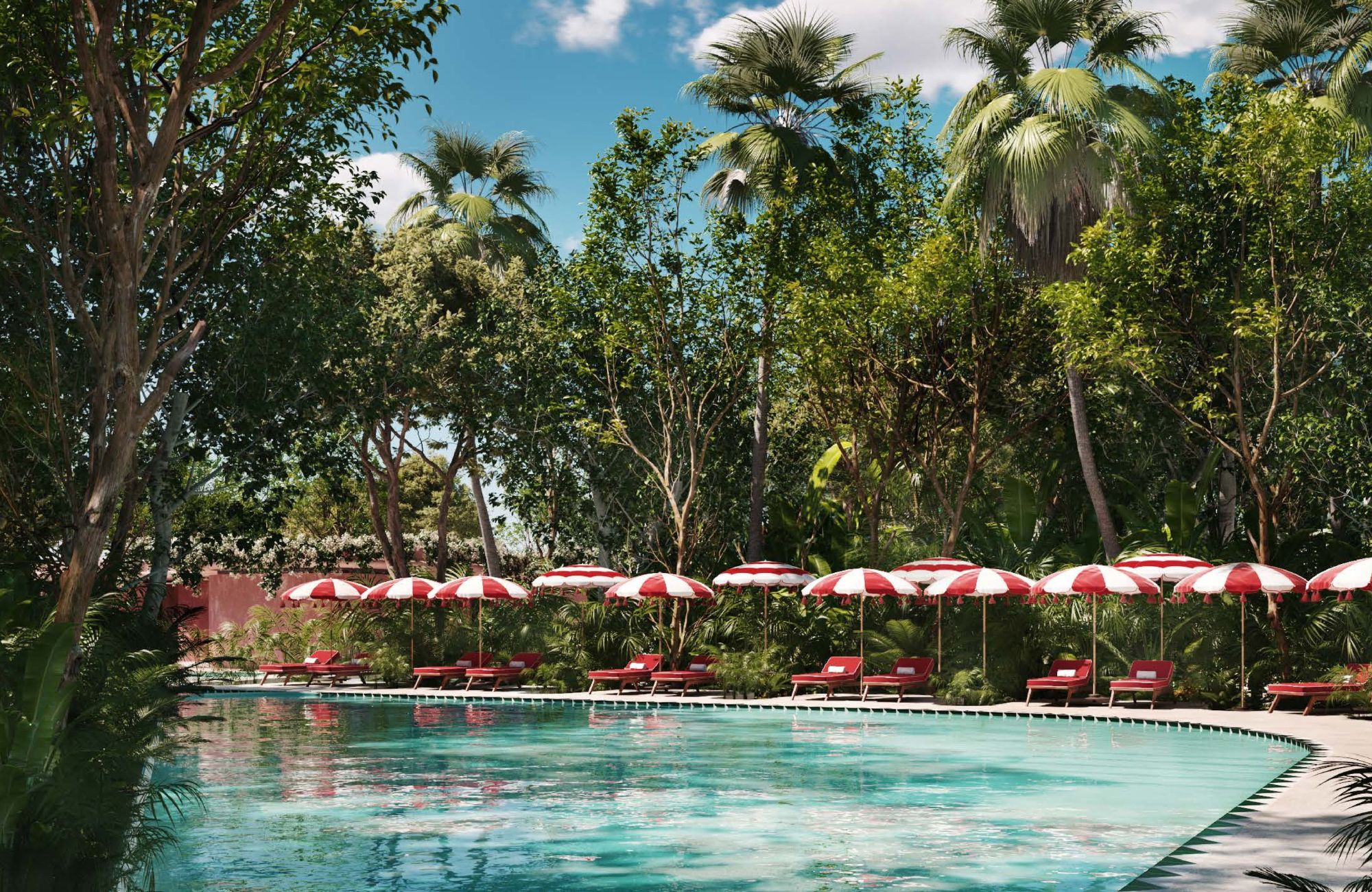 Condo, beach access, oceanfront pool, pool bar, iconic building design, Ecological Technology, Tulum sale.