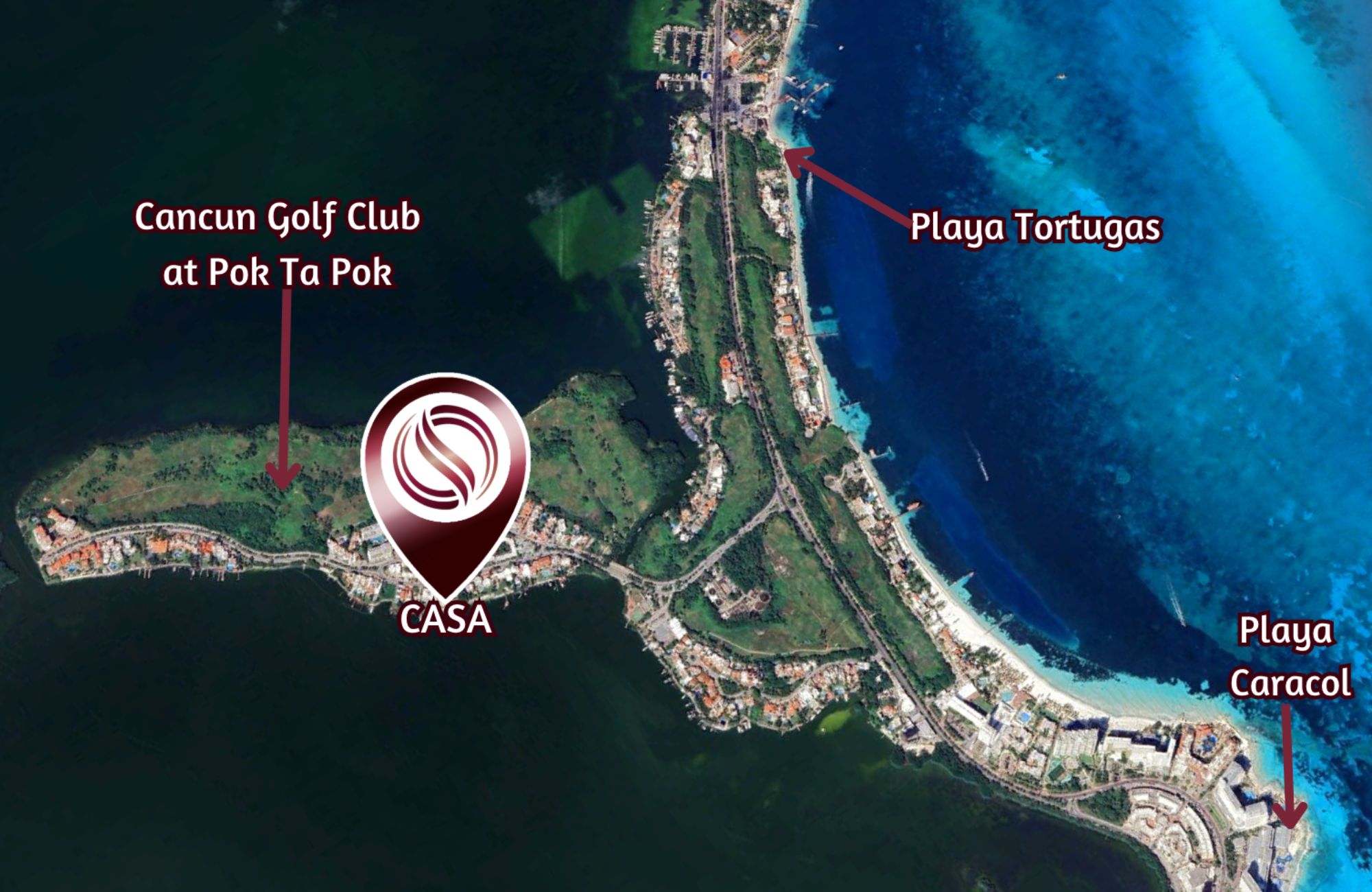 Residencia frente al lago, alberca privada, doble altura, en residencial con casa club y amenidades de lujo, Lagos del Sol, venta en Cancun.