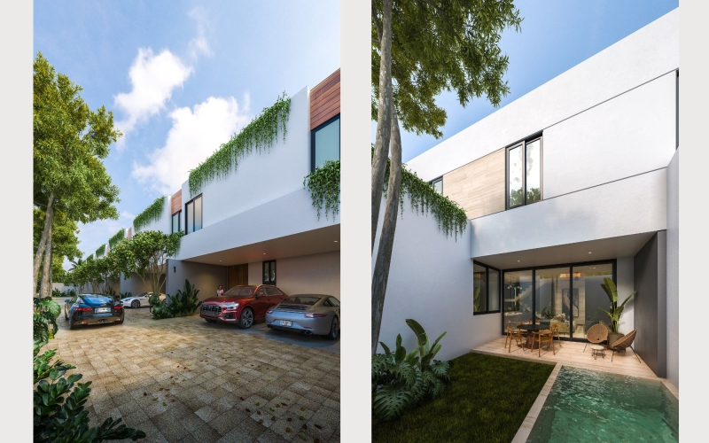 House with Rooftop and Private Pool for Sale, North Zone, M&eacute;rida