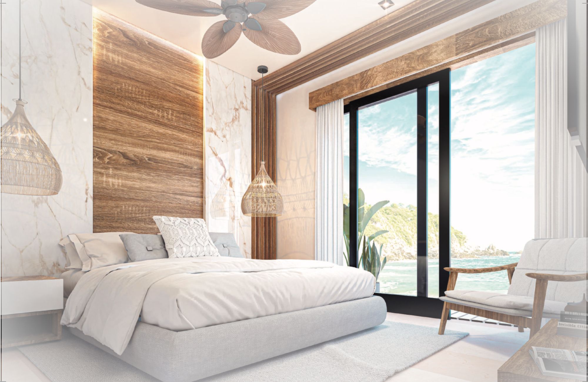 Apartment with breakfast bar, 2 pools in common area, for sale, Fifth Avenue, Huatulco.