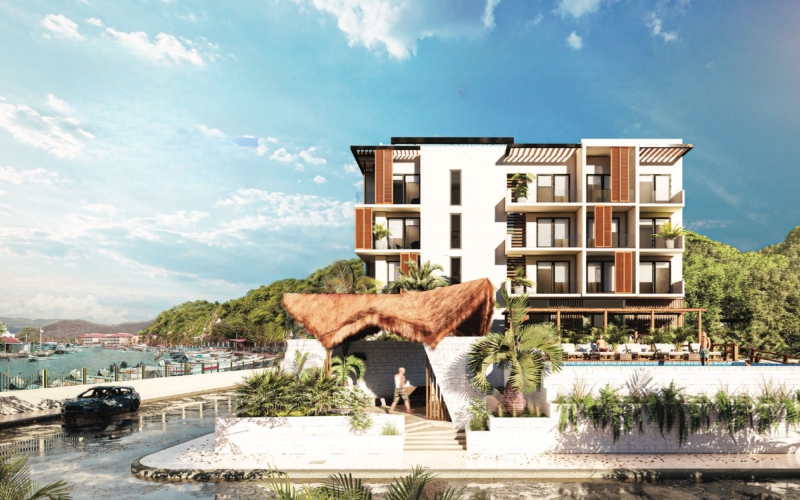 Condo with Rooftop and Pool, for Sale, Santa Cruz, Huatulco