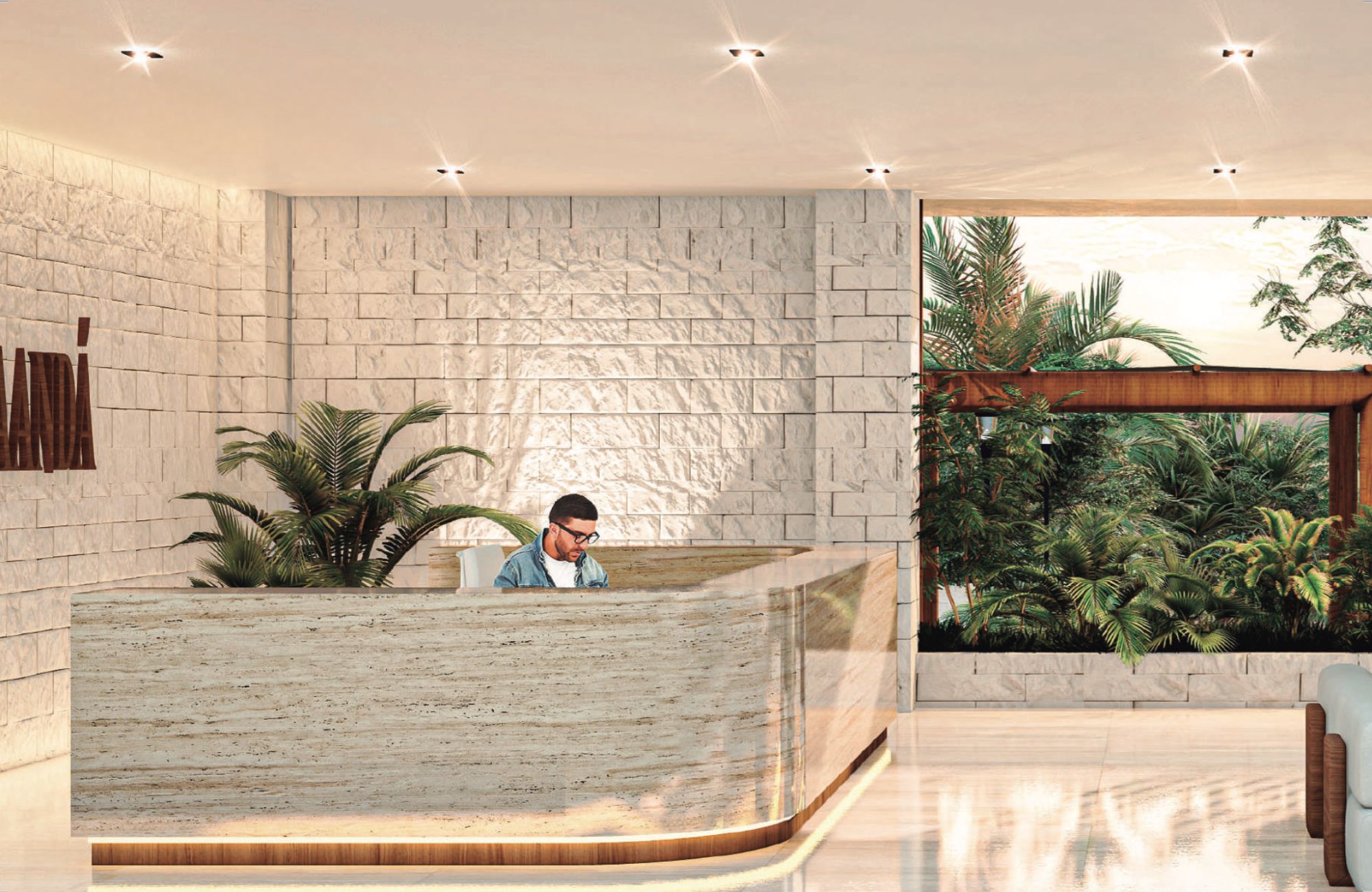 Condo with terrace and pool in pre-construction, fifth avenue, sale, Huatulco