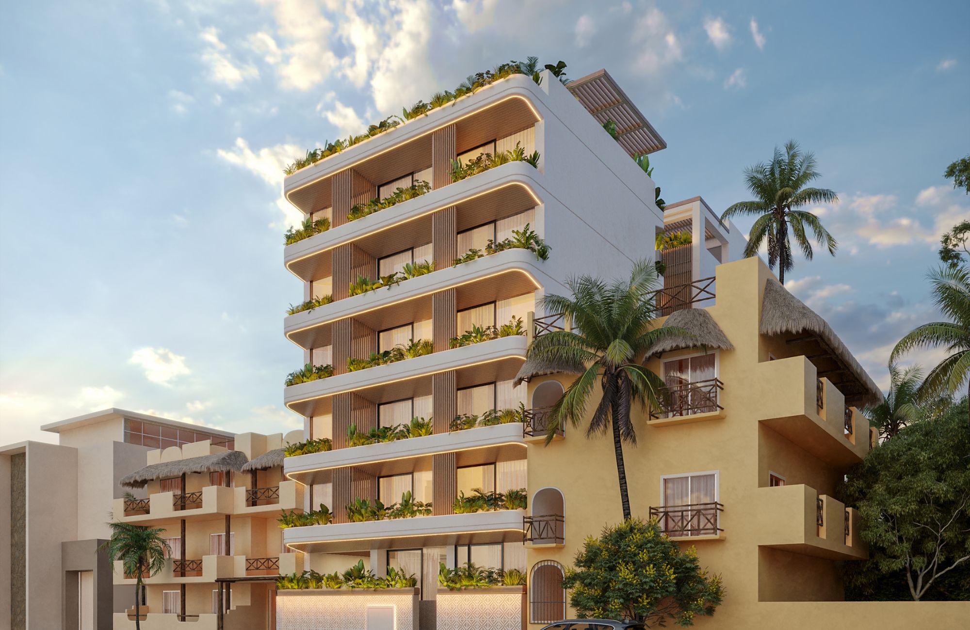 Ocean View condo close to the beach, Pool, Rooftop, Downtown, Playa del Carmen