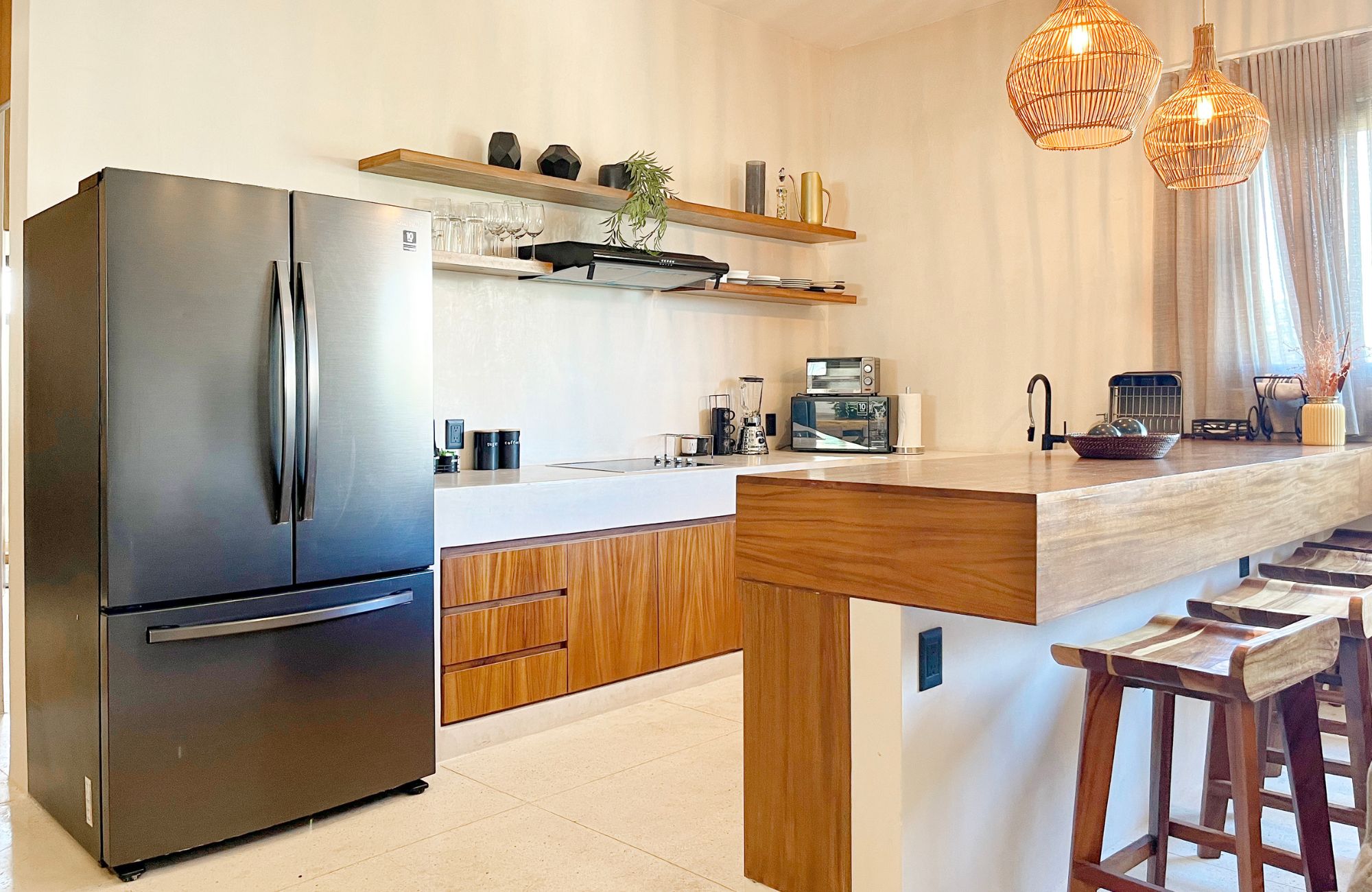 Penthouse in green building with solar panels, luxury common areas, concierge, gym, jacuzzi, 10 minutes from the beach, in Tulum, la veleta,