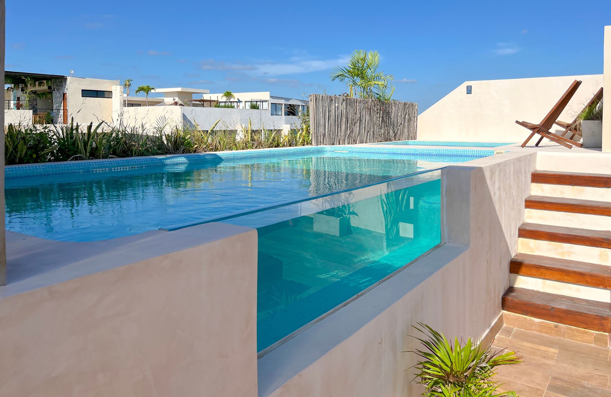 Penthouse in green building with solar panels, luxury common areas, concierge, gym, jacuzzi, 10 minutes from the beach, in Tulum, la veleta,