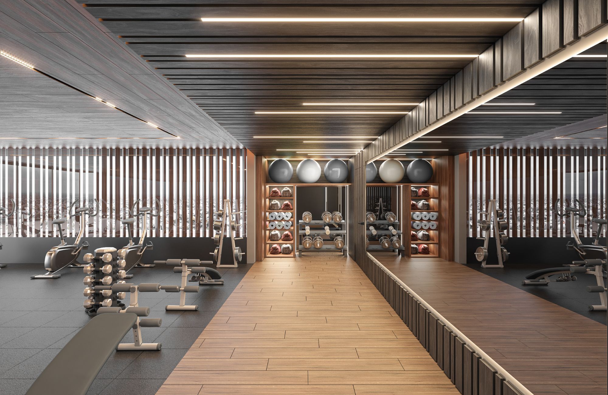 Apartment with rooftop pool, barbecue area, business center, concierge, in Villas La Hacienda for sale, Merida North Zone