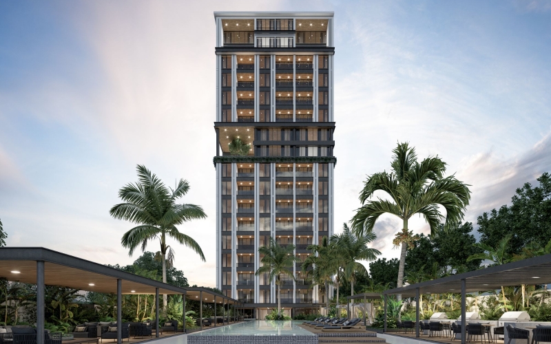 Apartment with Padel Courts and Pool for Sale in Santa Rita Cholul, M&eacute;rida