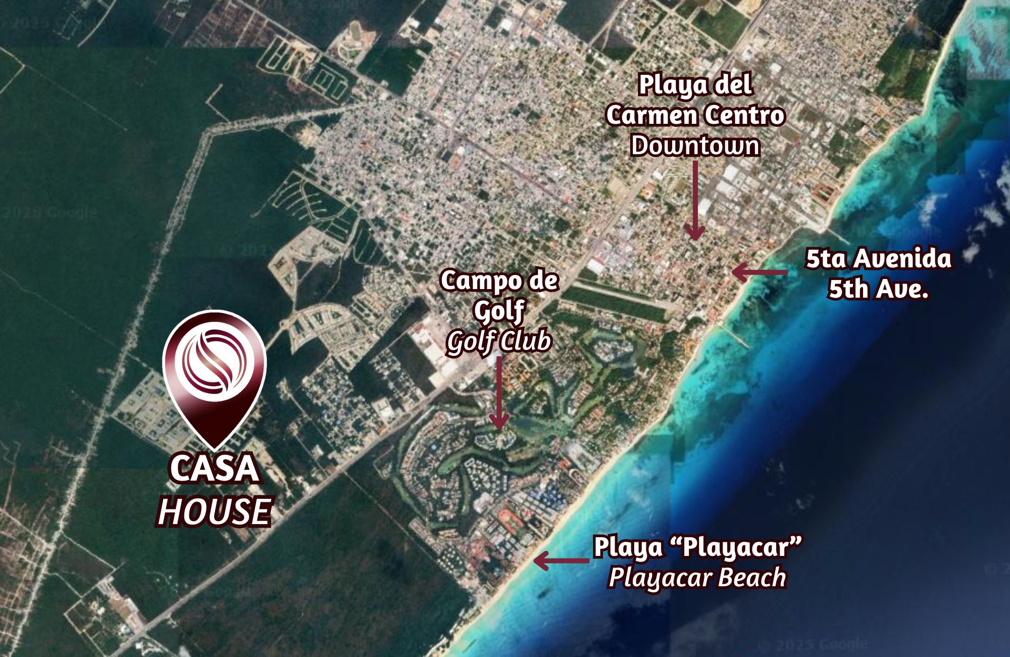 House in gated community with wellness center for sale, Xpu-ha, Quintana Roo