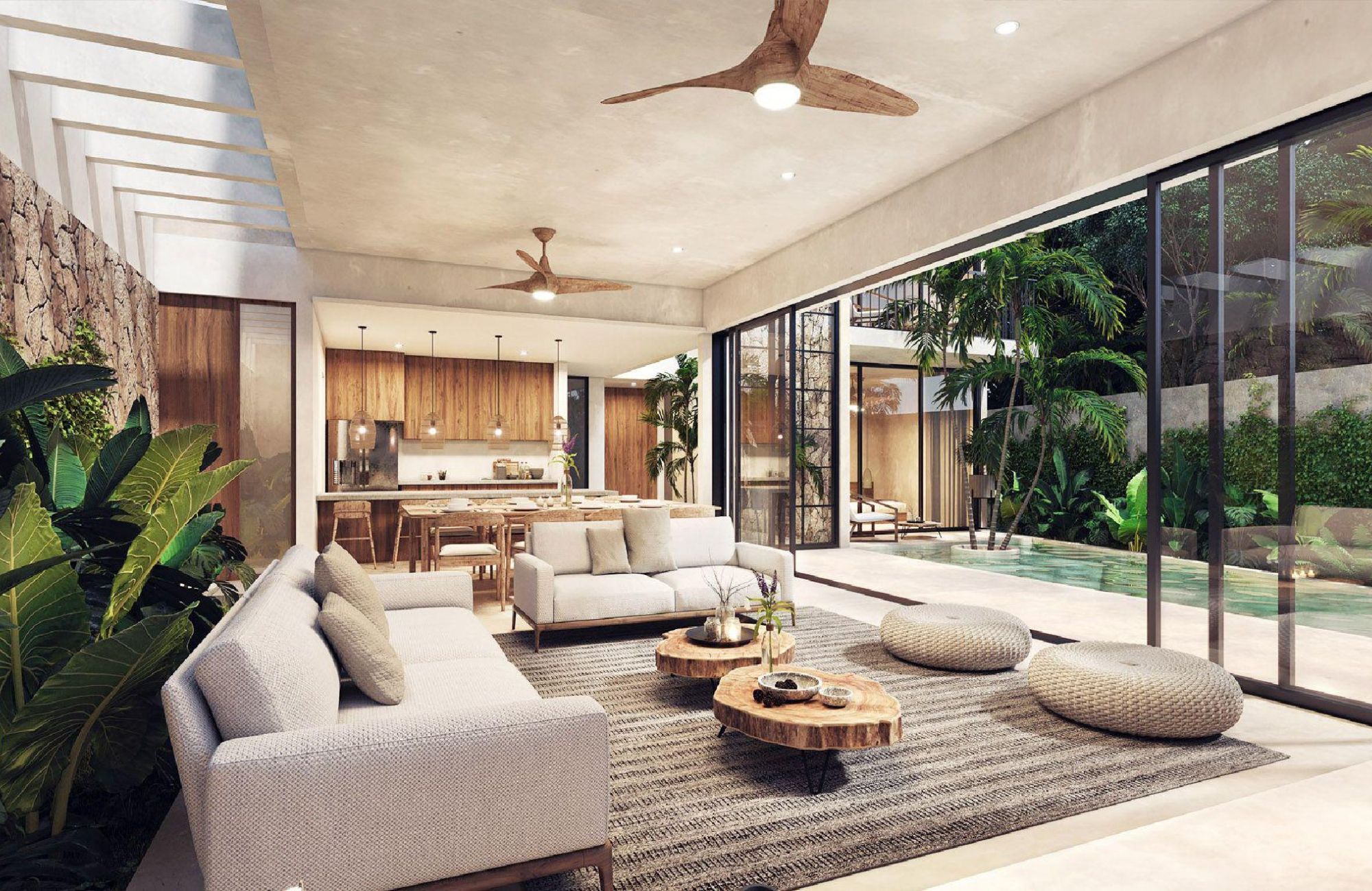 House in gated community with wellness center for sale, Xpu-ha, Quintana Roo