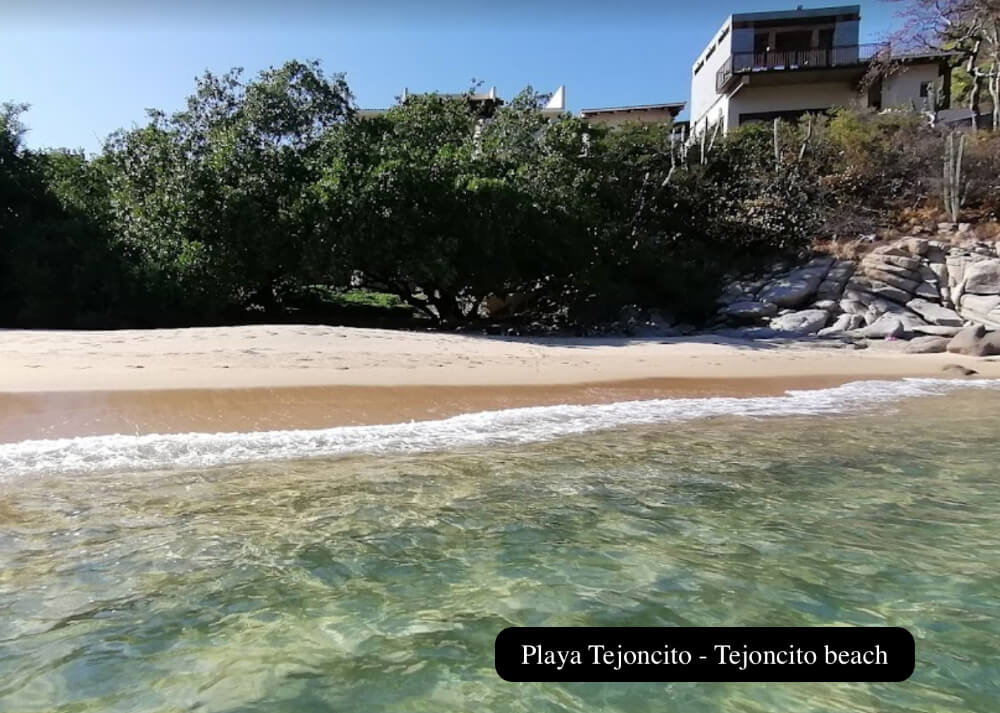 Ocean view villa, beach access, pool, for sale, Punta Santa Cruz, Huatulco.