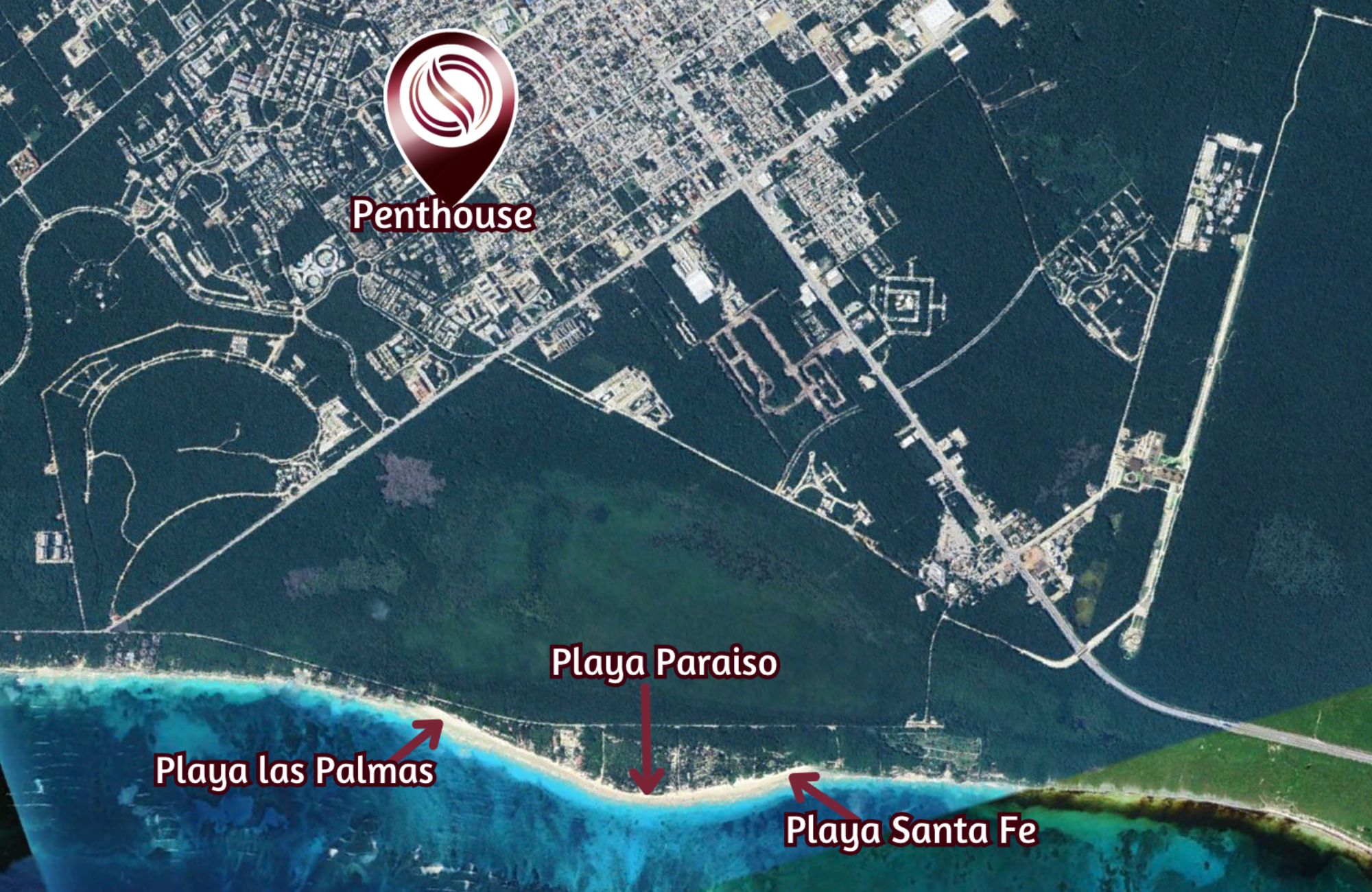 Condo with private pool surrounded by green areas in Tulum