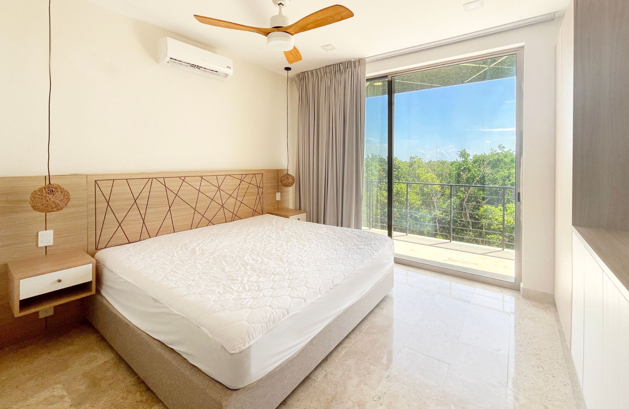 Condo with private pool surrounded by green areas in Tulum