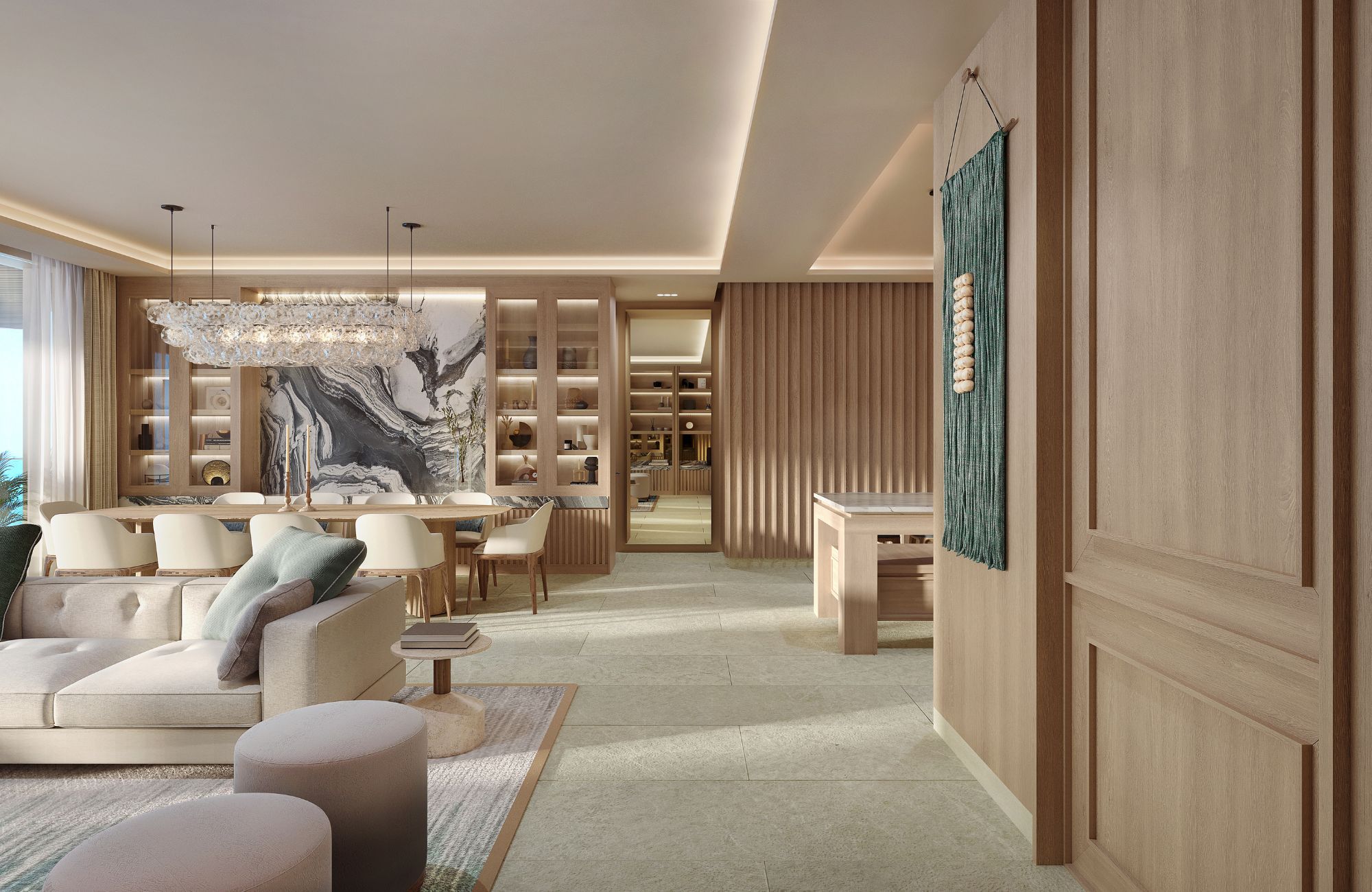 Oceanview Apartment with a spacious terrace for sale, Downtown, Isla Mujeres