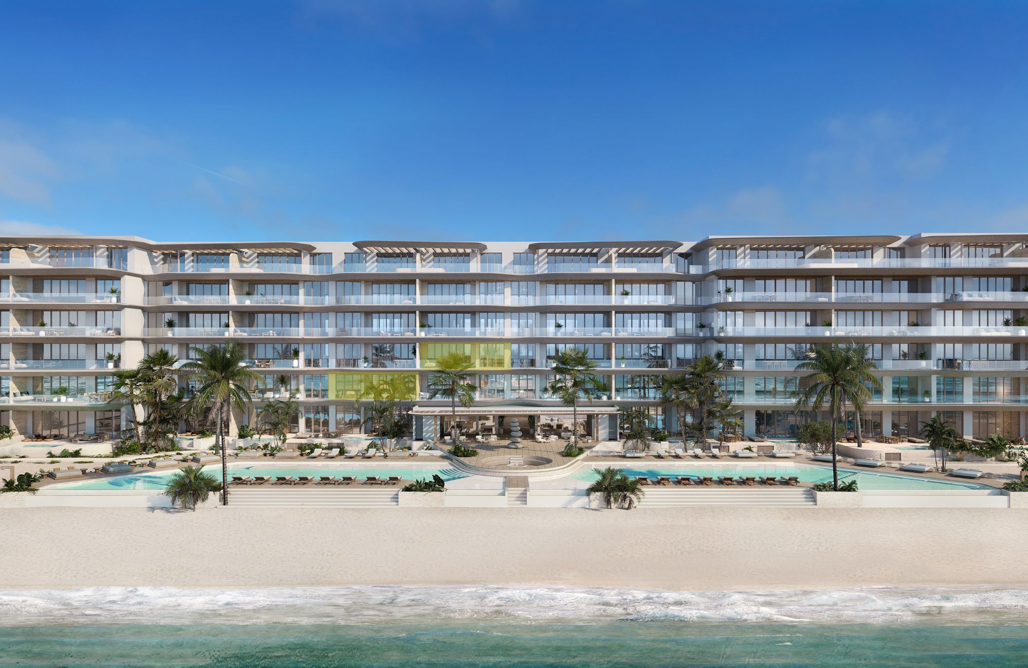 Oceanview Penthouse with rooftop, plunge pool, for sale, Downtown, Isla Mujeres