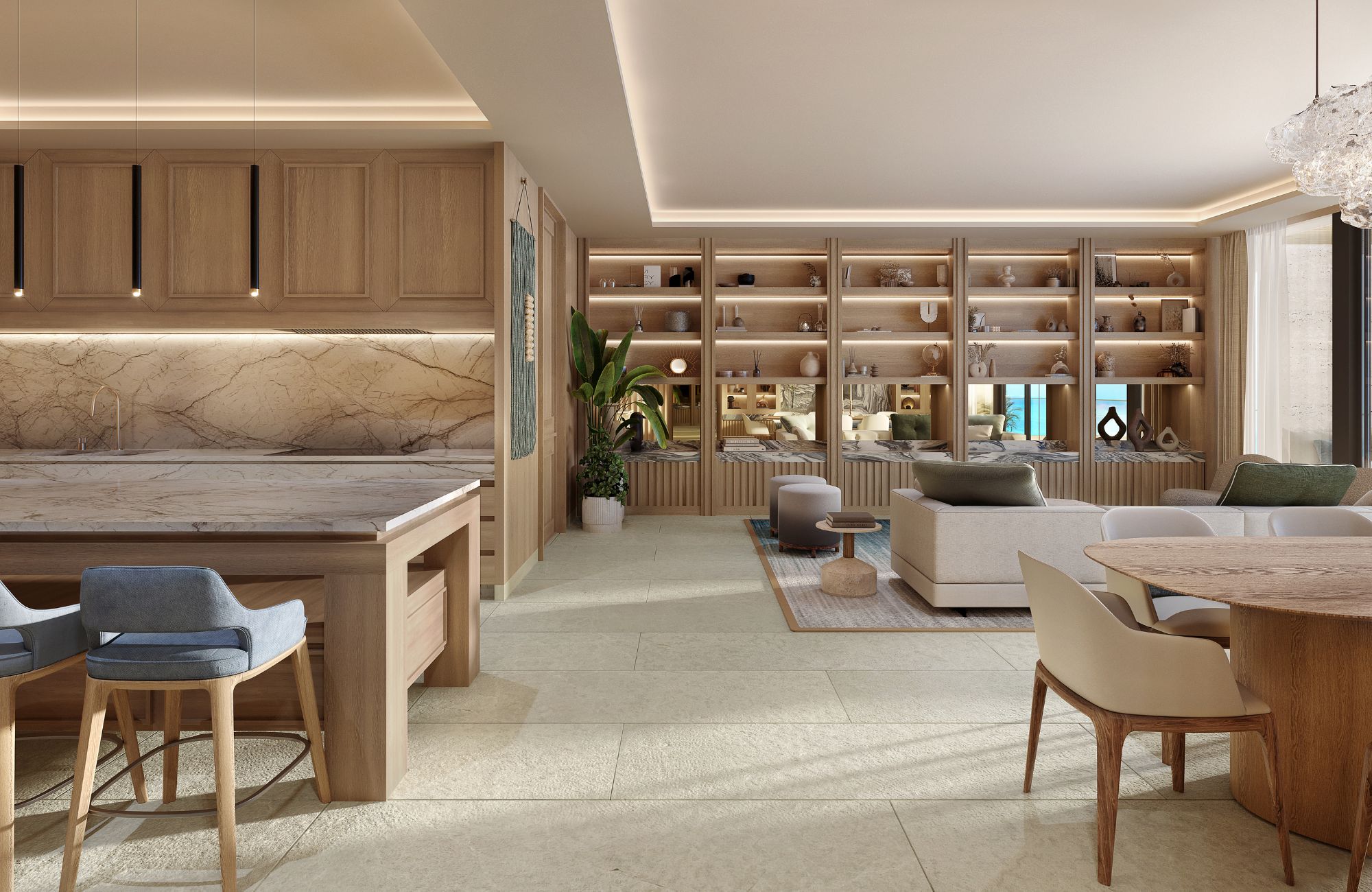 Oceanview Penthouse with rooftop, plunge pool, for sale, Downtown, Isla Mujeres