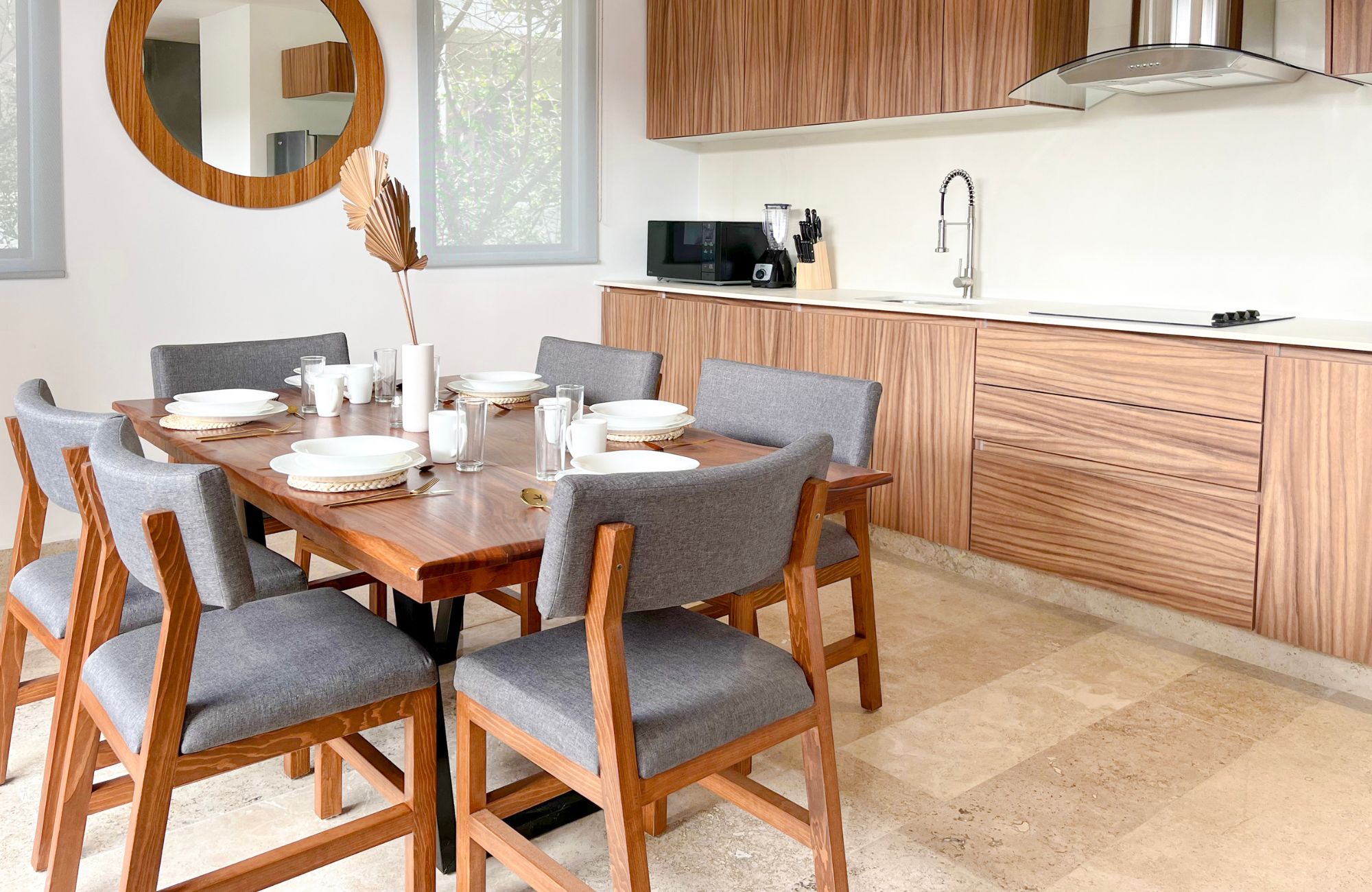 Departamento con alberca para adultos y bar en rooftop, alberca para ni&ntilde;os, spa, co-working, gimnasio, en pre-venta, Aldea Zama, Tulum.