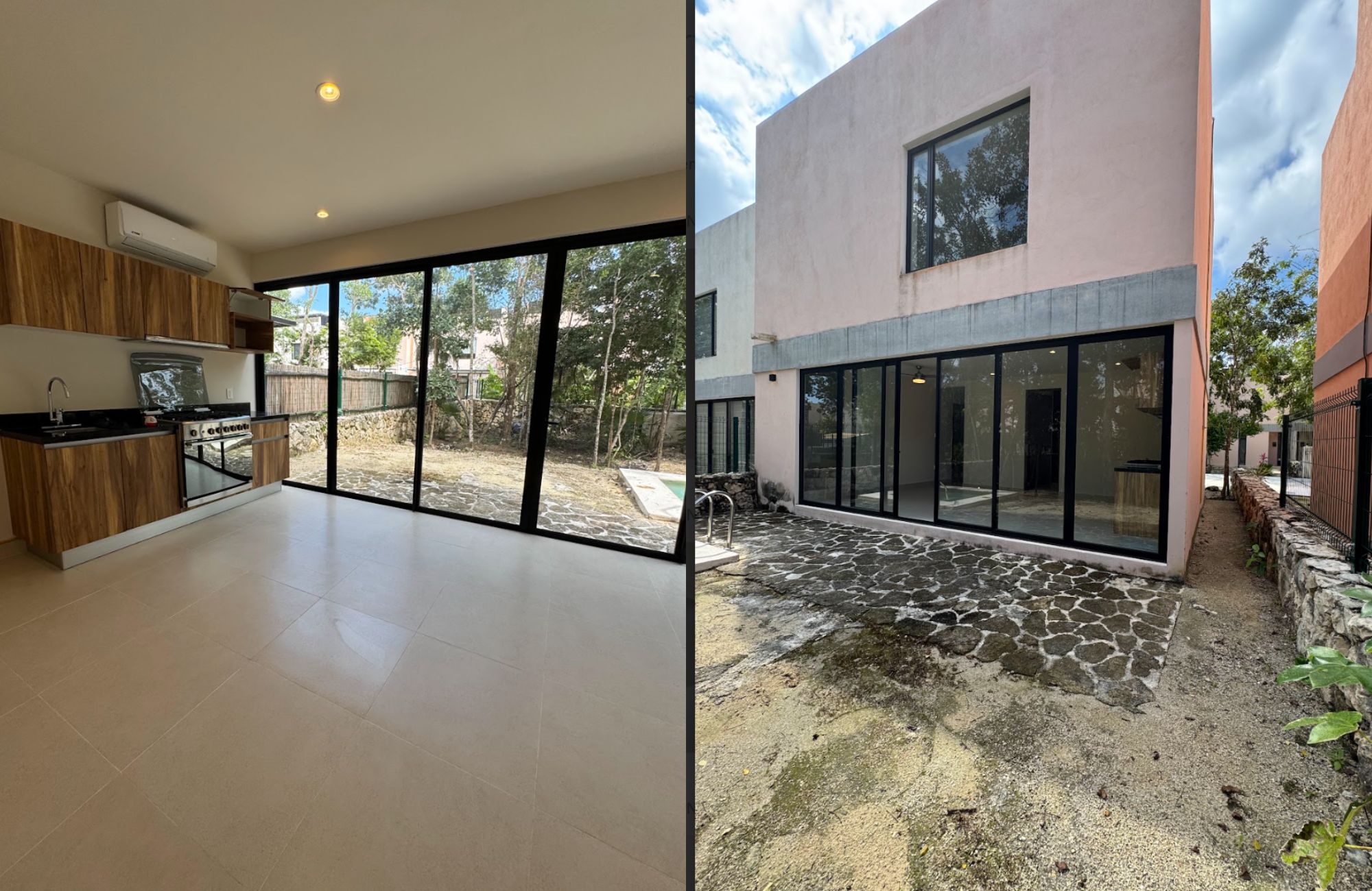 Casa con jard&iacute;n y alberca privada, en venta, Avenida Coba, Tulum