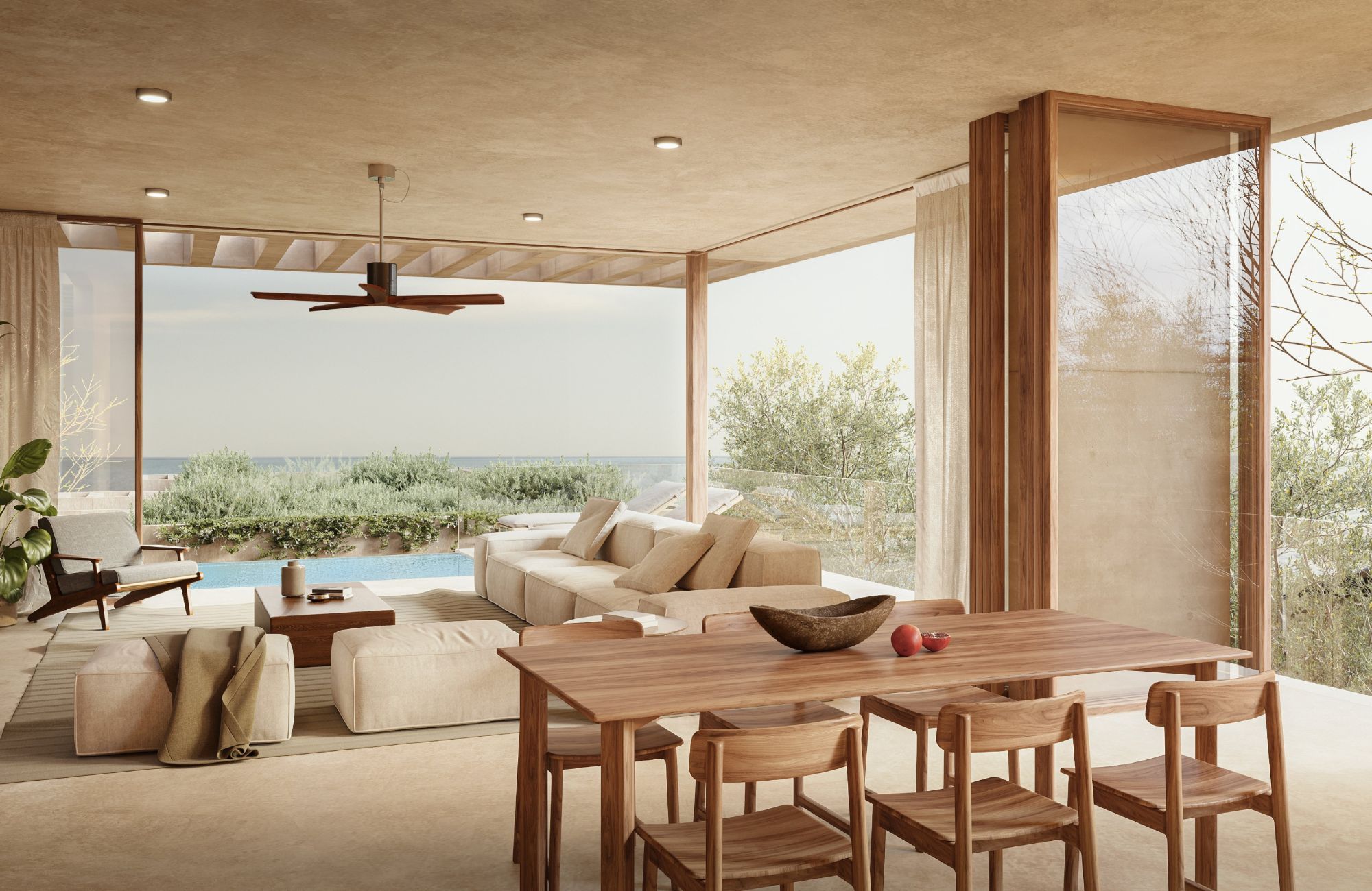 Ocean View Villa with Private Pool for Sale in El Arrocito, Huatulco