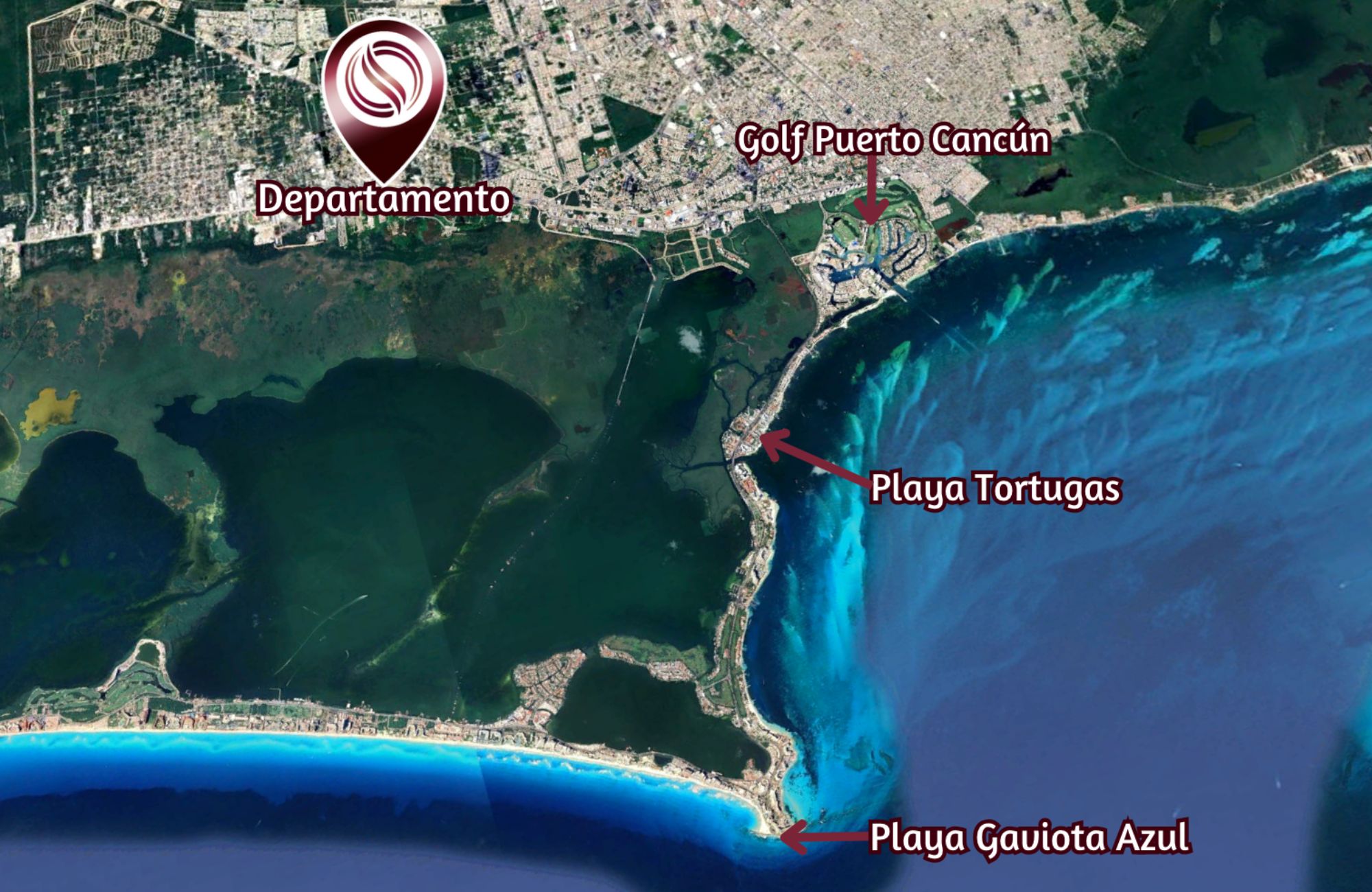 Condo for Sale with Lagoon View, Hotel Zone, Canc&uacute;n