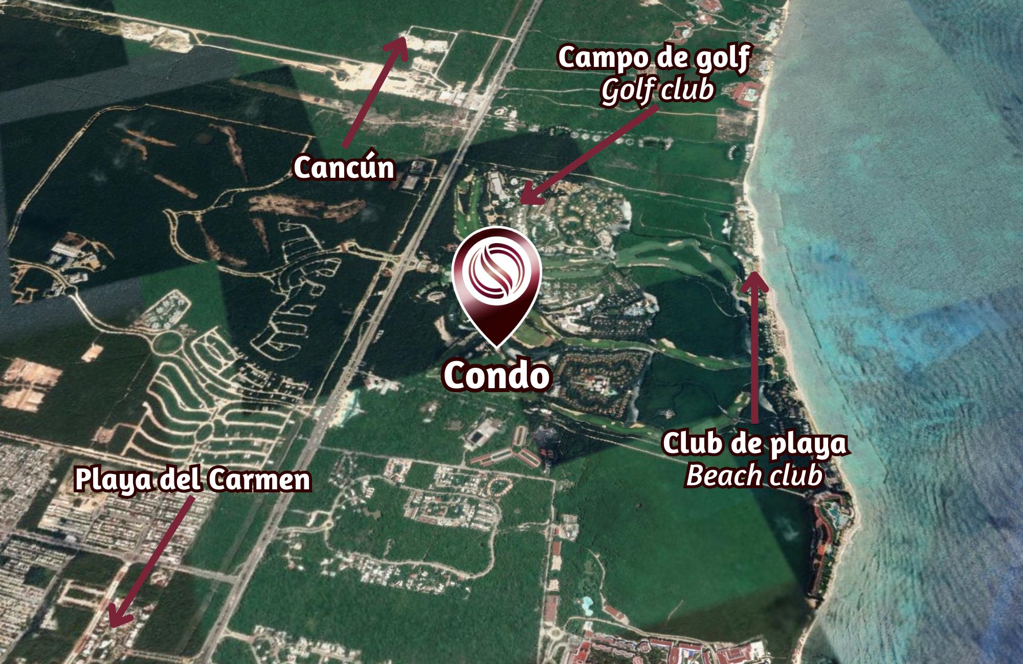 Beachfront condo with beach club, clubhouse, amenities for the whole family in luxury residential, pre-construction, for sale Corasol Playa