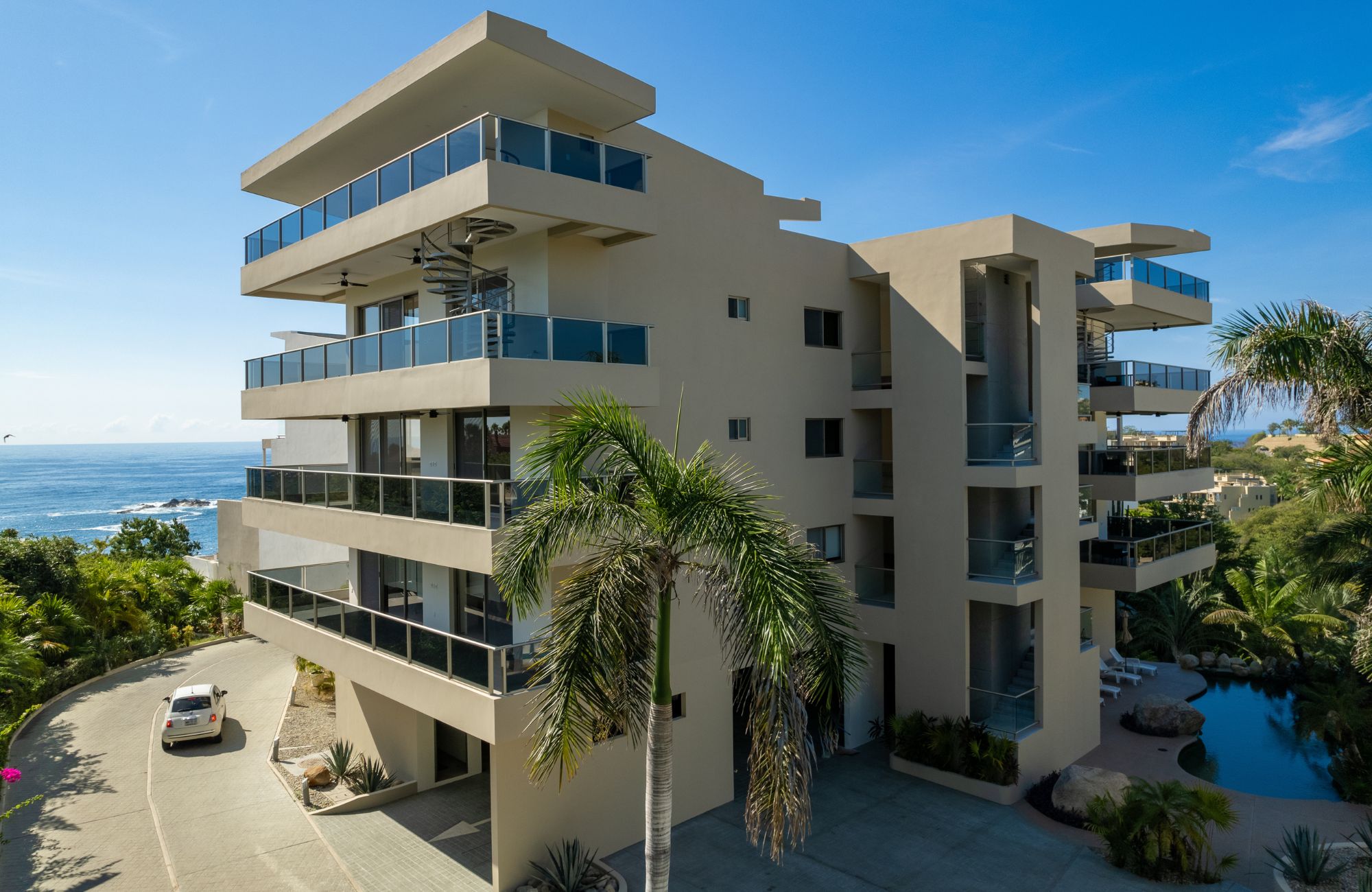 Departamento con vista al mar y&nbsp; alberca privada, en venta,&nbsp; Arrocito, Huatulco