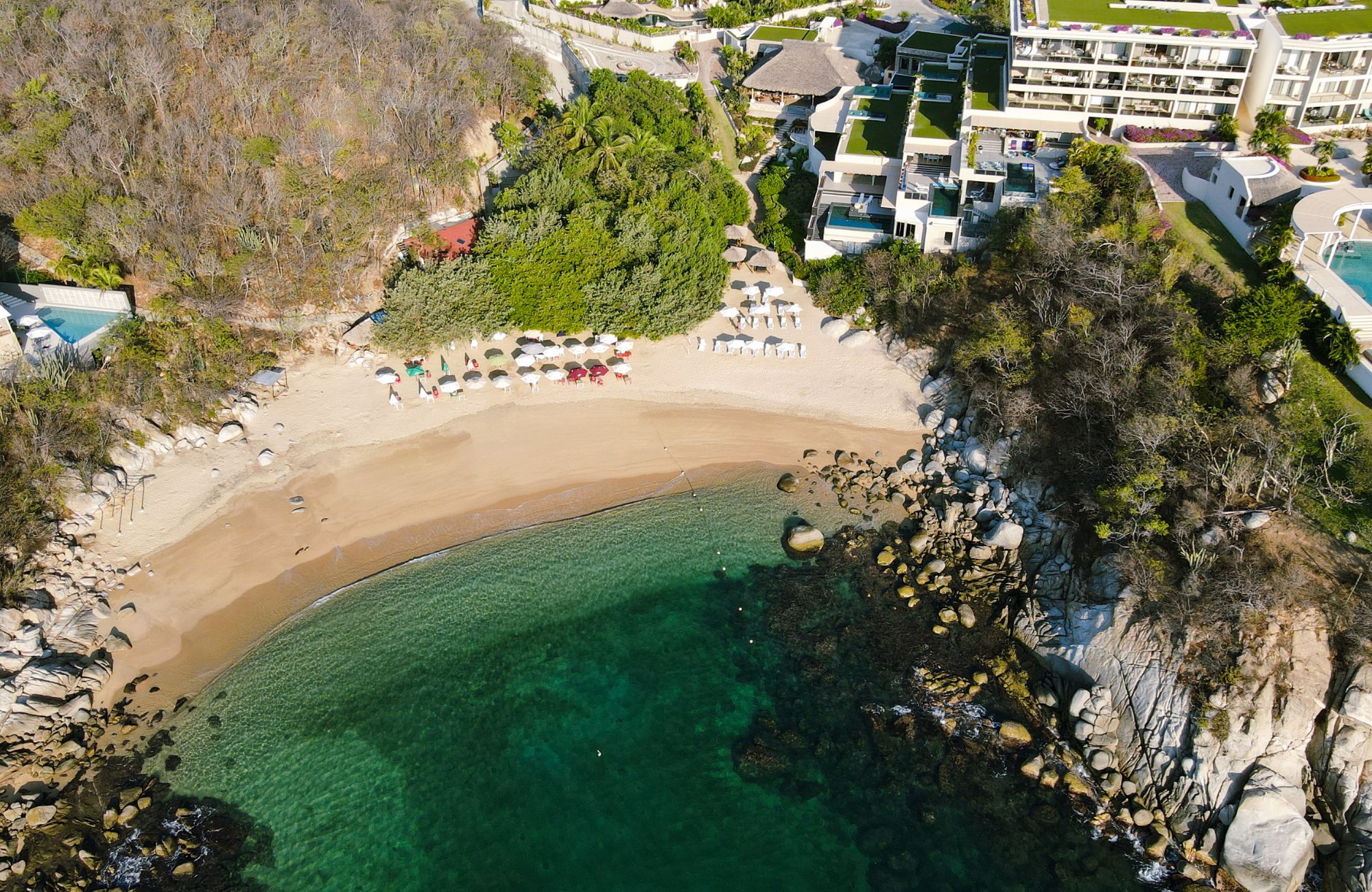 Departamento con vista al mar y&nbsp; alberca privada, en venta,&nbsp; Arrocito, Huatulco