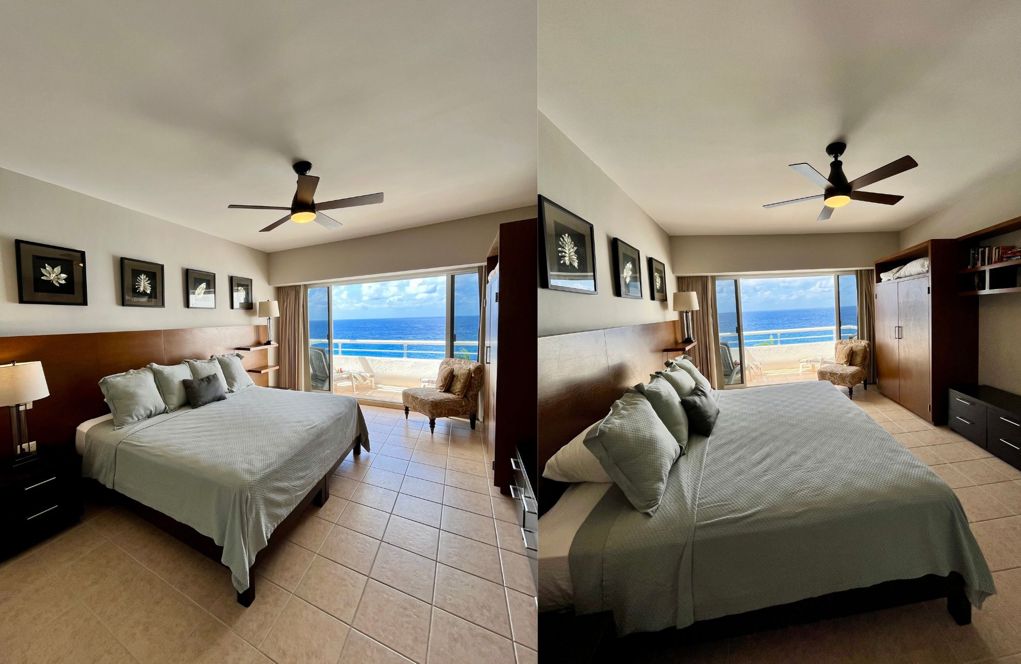 Condominium with balcony, oceanview infinity pool and jacuzzi for sale, downtown area, in Cozumel, Quintana Roo.